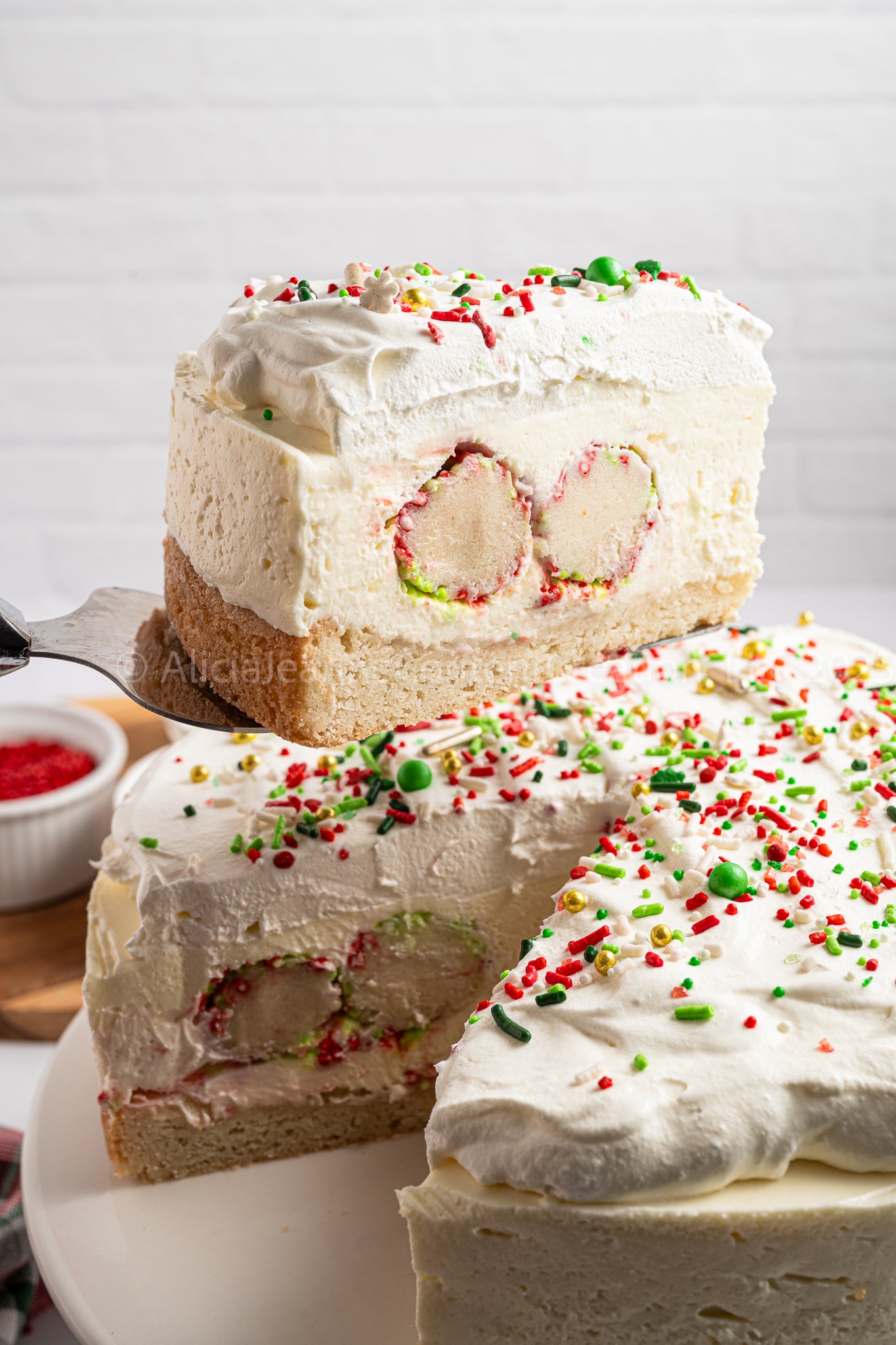 No Bake Sugar Cookie Cheesecake - *EXCLUSIVE*