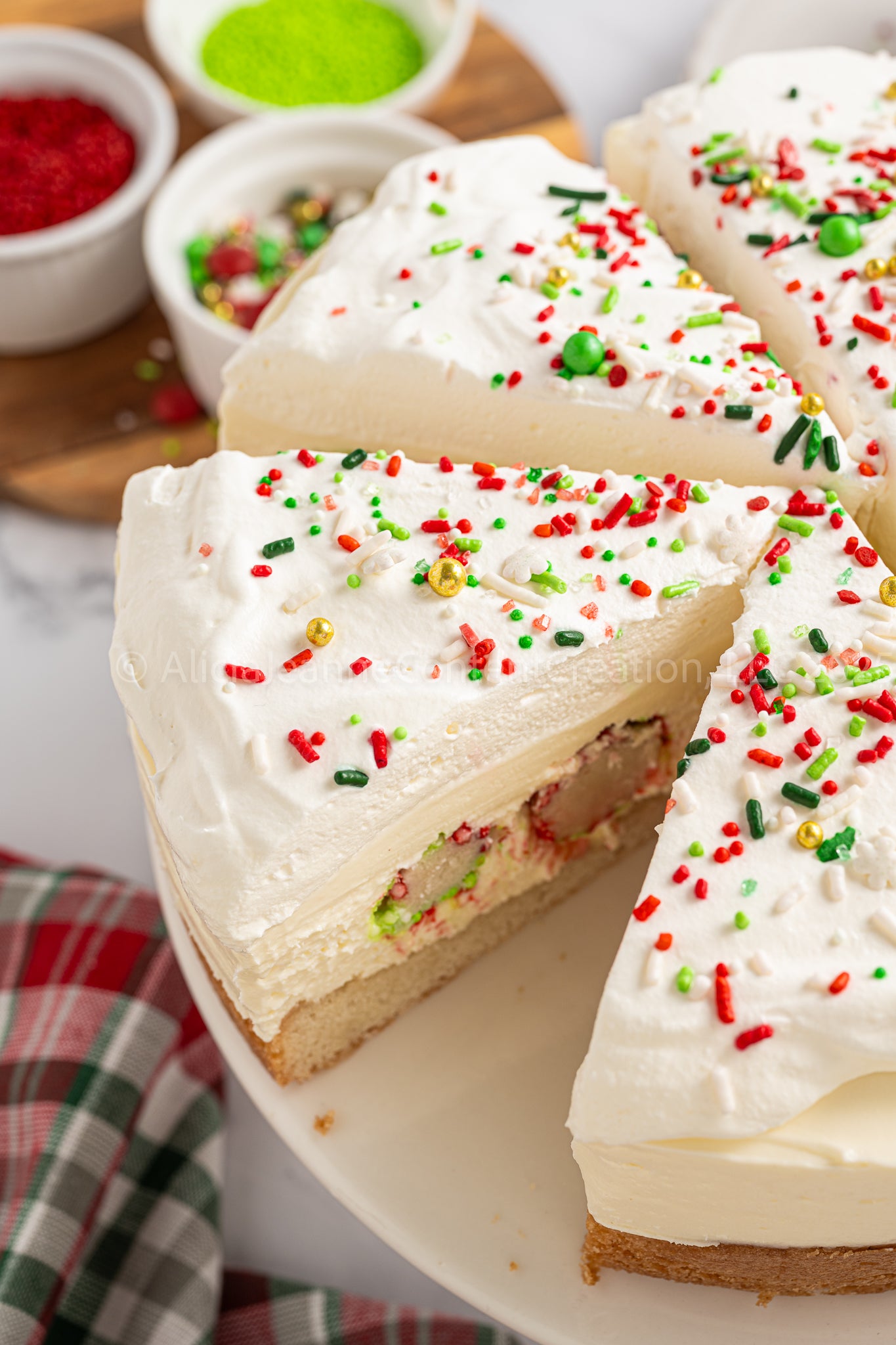 No Bake Sugar Cookie Cheesecake - *EXCLUSIVE*