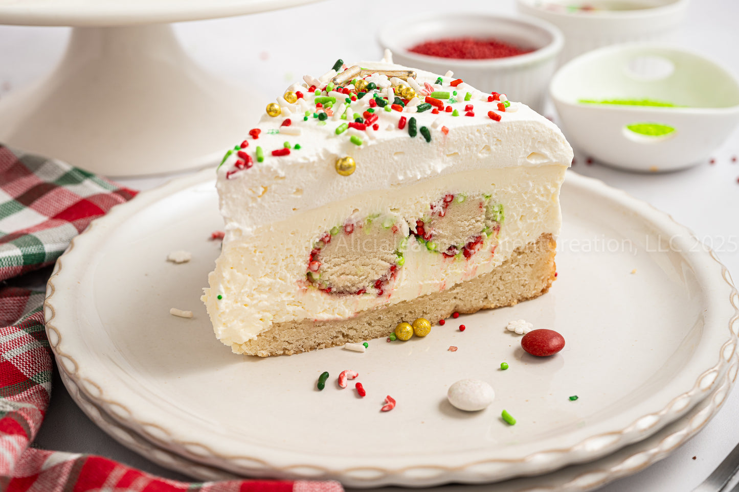 No Bake Sugar Cookie Cheesecake - *EXCLUSIVE*