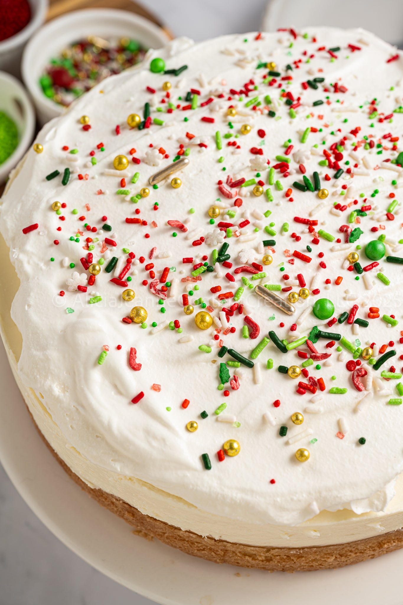 No Bake Sugar Cookie Cheesecake - *EXCLUSIVE*