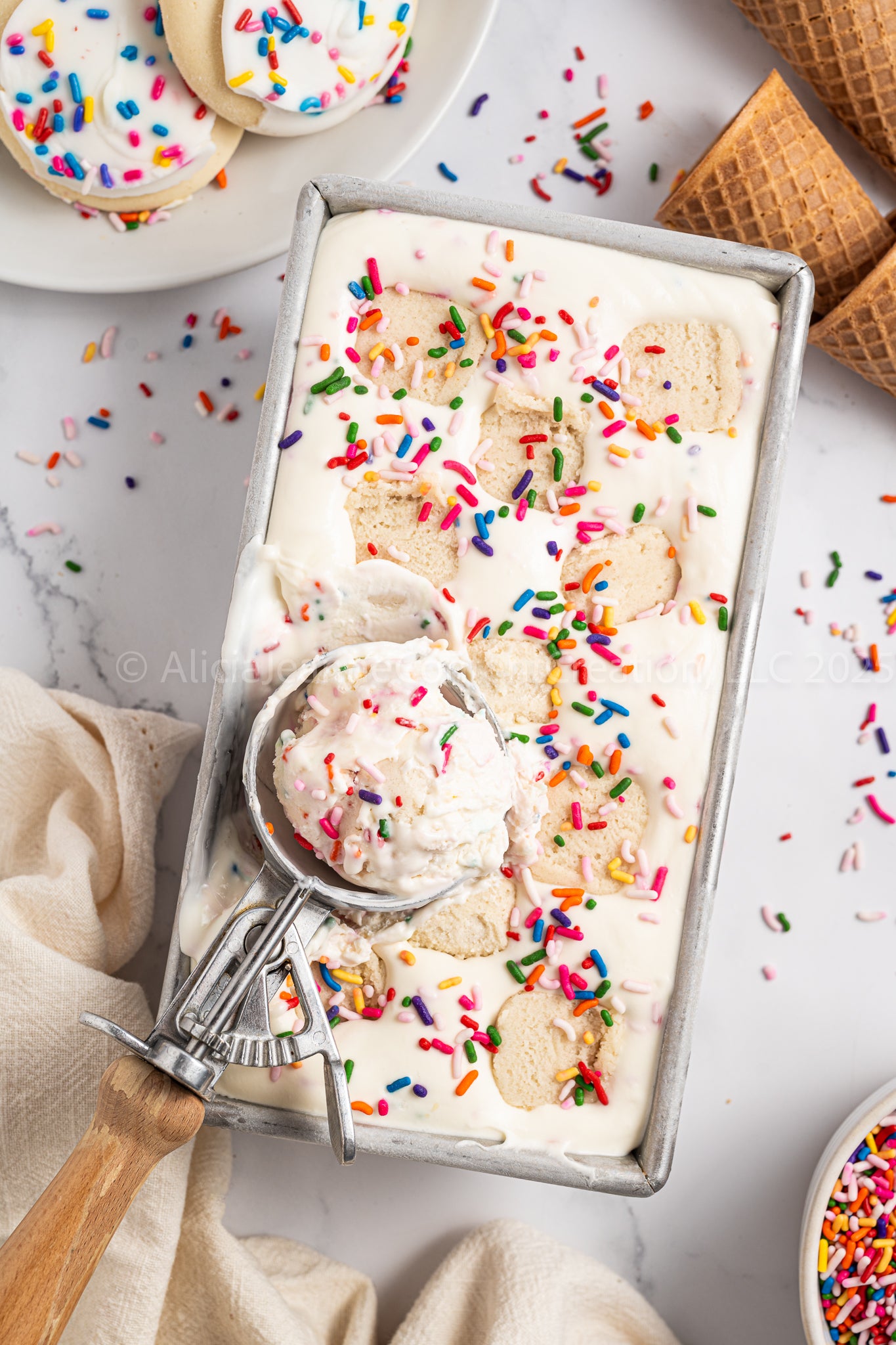 No Churn Sugar Cookie Ice Cream - *MINI EXCLUSIVE*