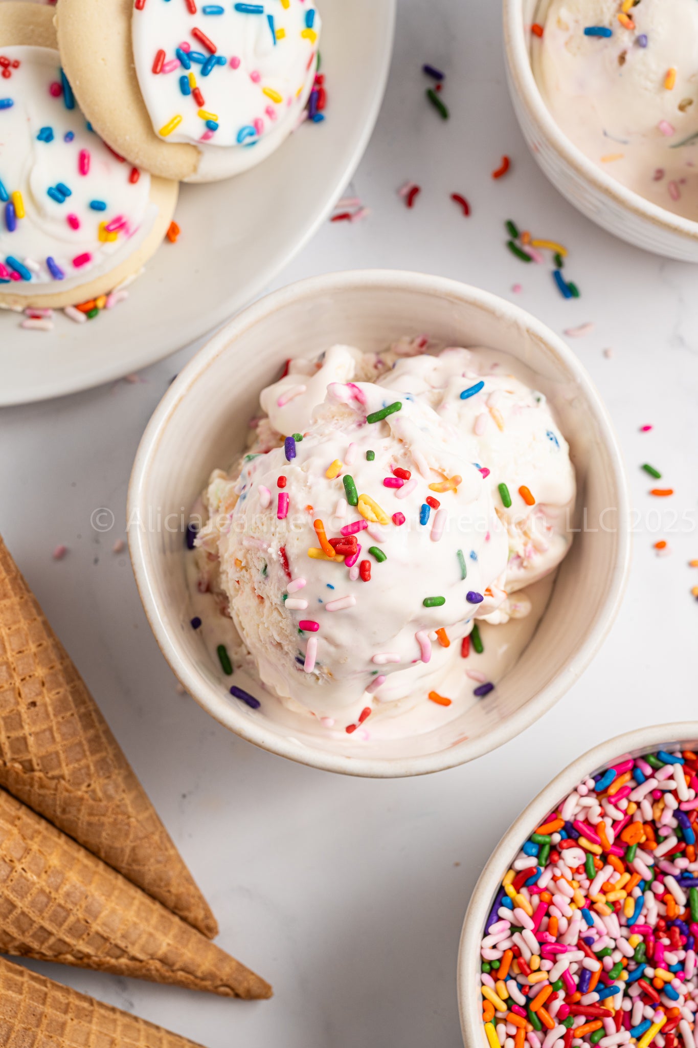No Churn Sugar Cookie Ice Cream - *MINI EXCLUSIVE*