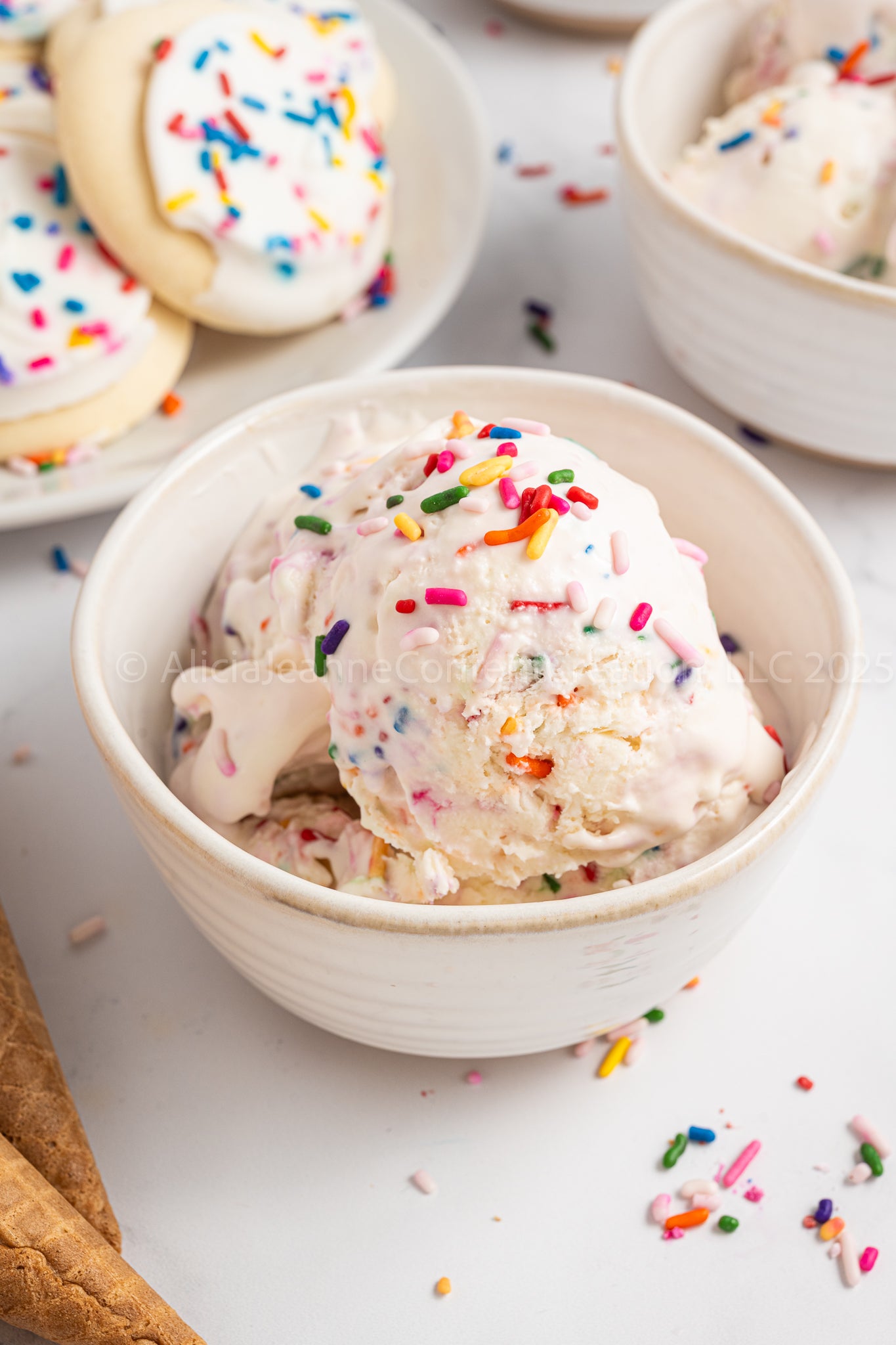 No Churn Sugar Cookie Ice Cream - *MINI EXCLUSIVE*