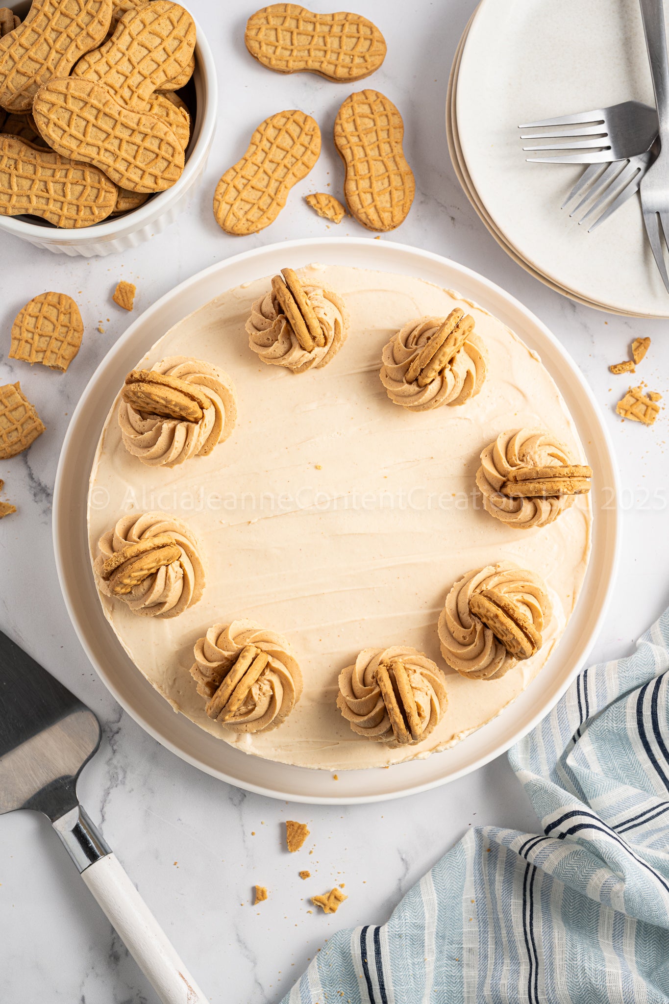 Nutter Butter Cheesecake (No-Bake) - *EXCLUSIVE*