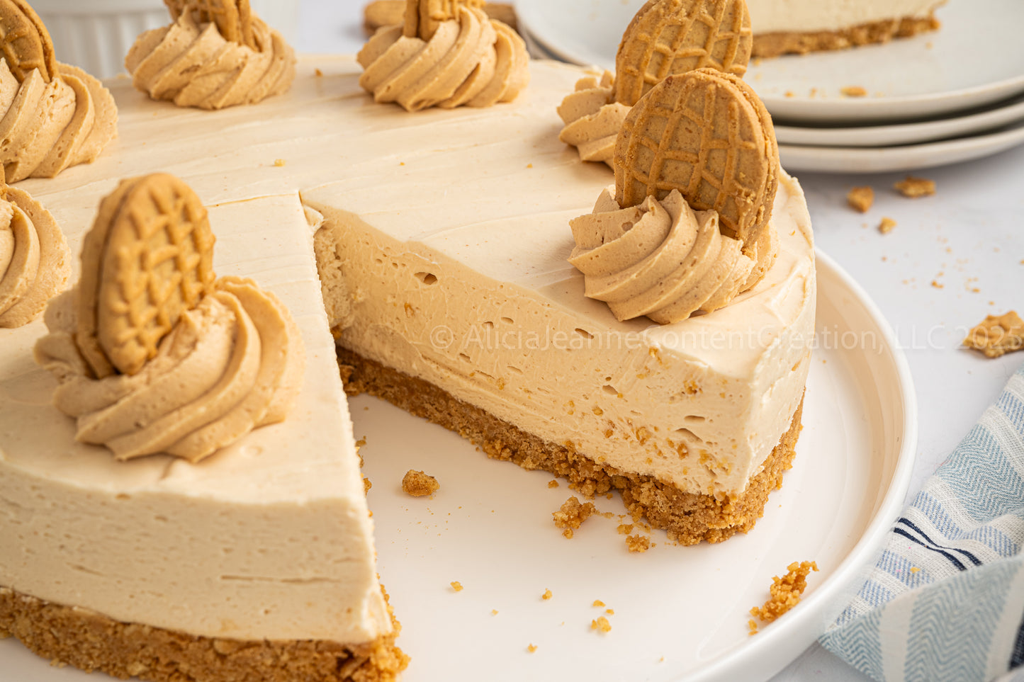 Nutter Butter Cheesecake (No-Bake) - *EXCLUSIVE*