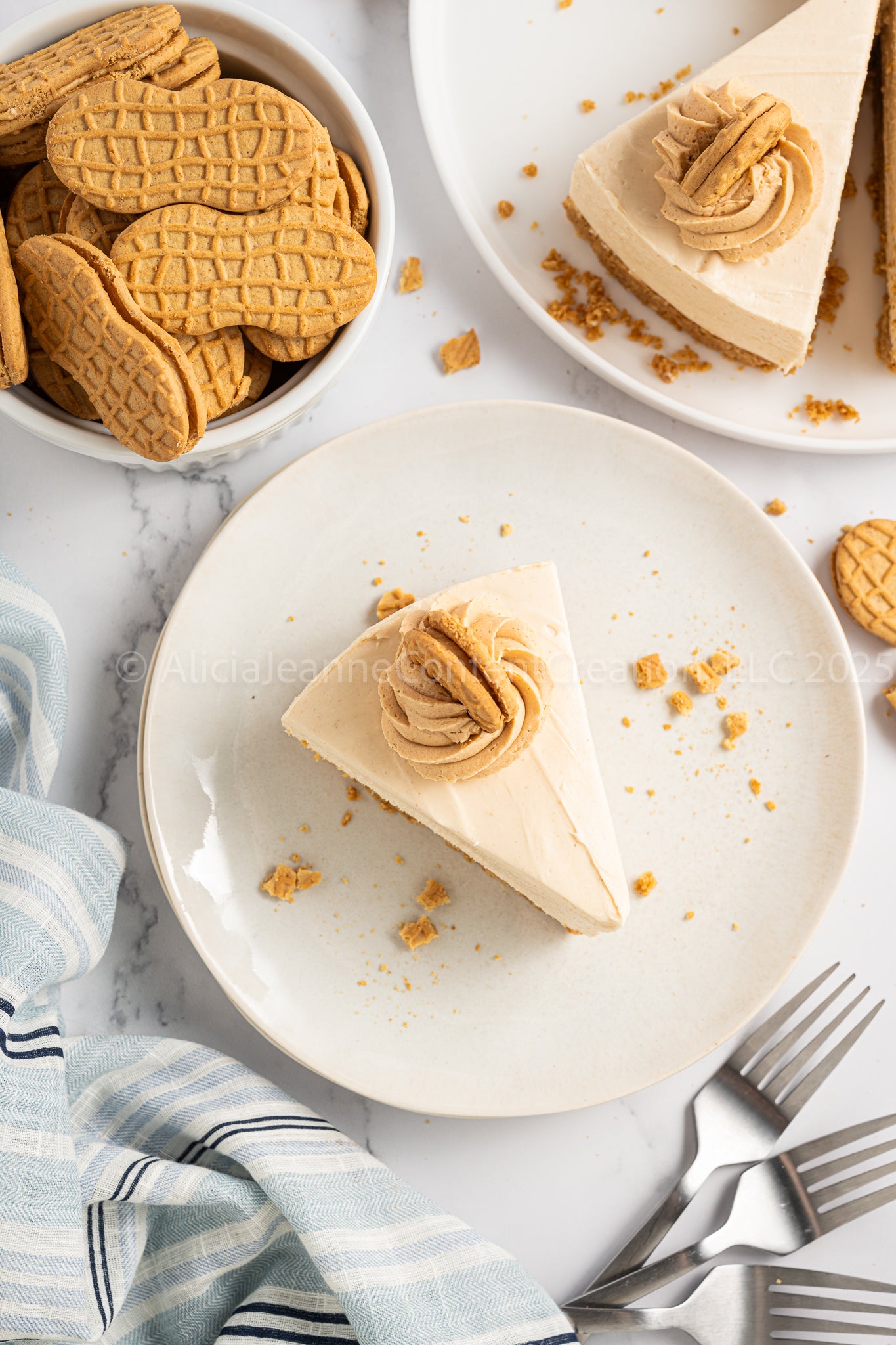 Nutter Butter Cheesecake (No-Bake) - *EXCLUSIVE*