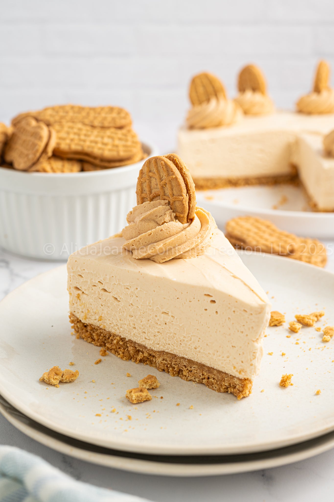 Nutter Butter Cheesecake (No-Bake) - *EXCLUSIVE*