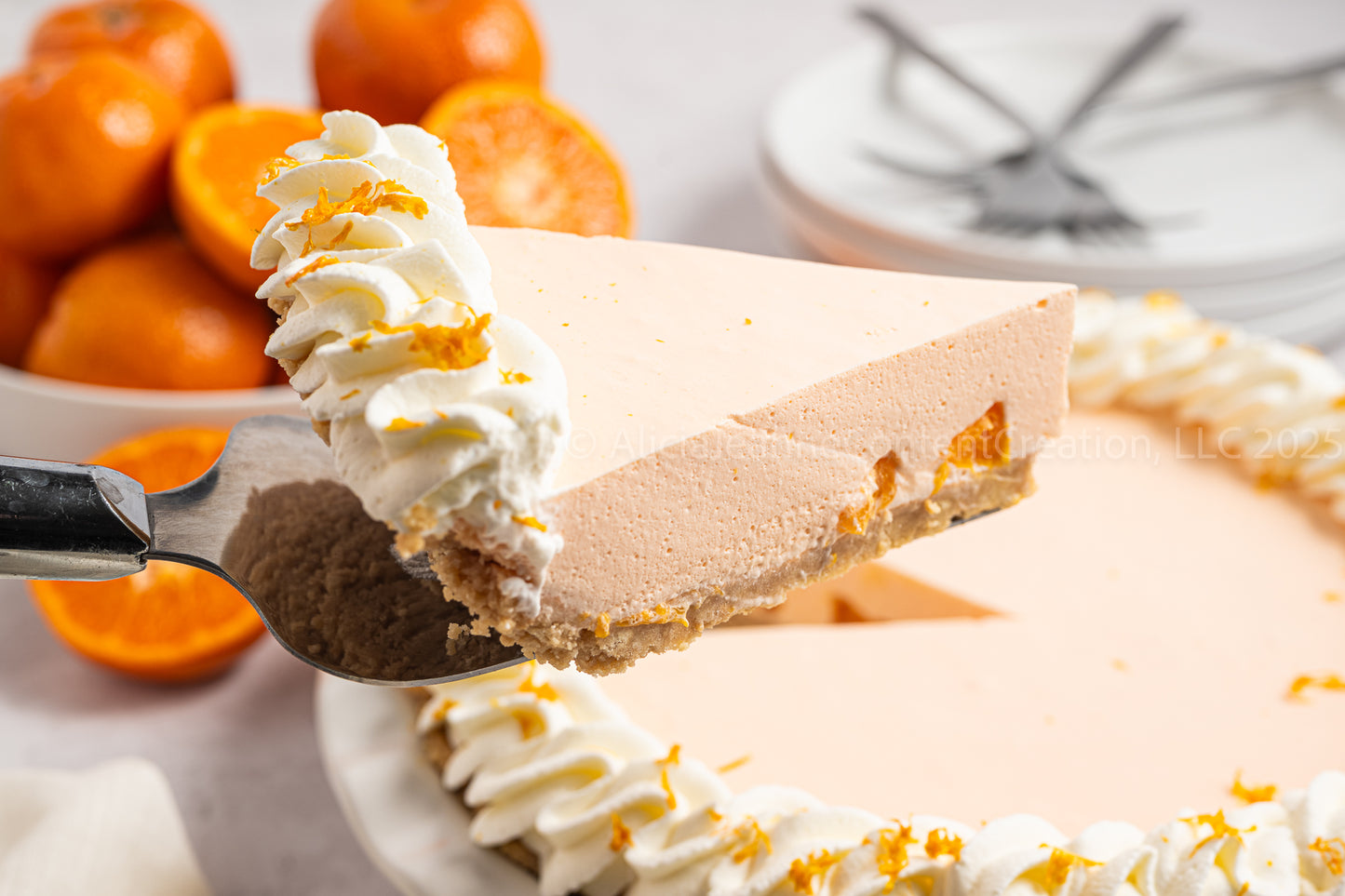 Orange Jello Pie - *EXCLUSIVE*