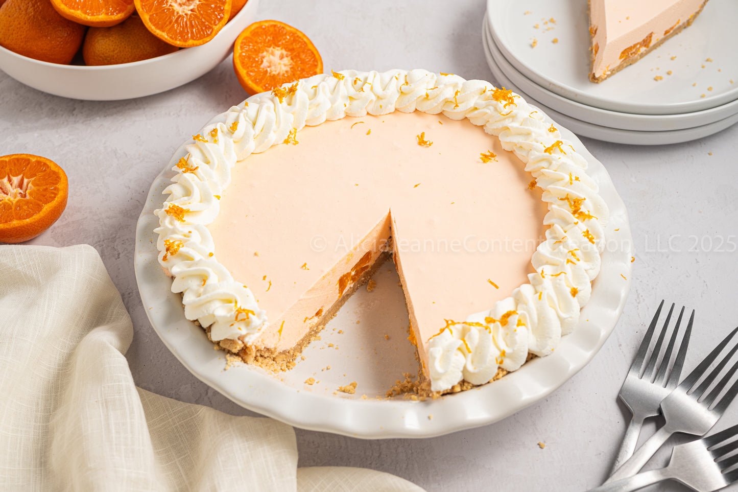 Orange Jello Pie - *EXCLUSIVE*