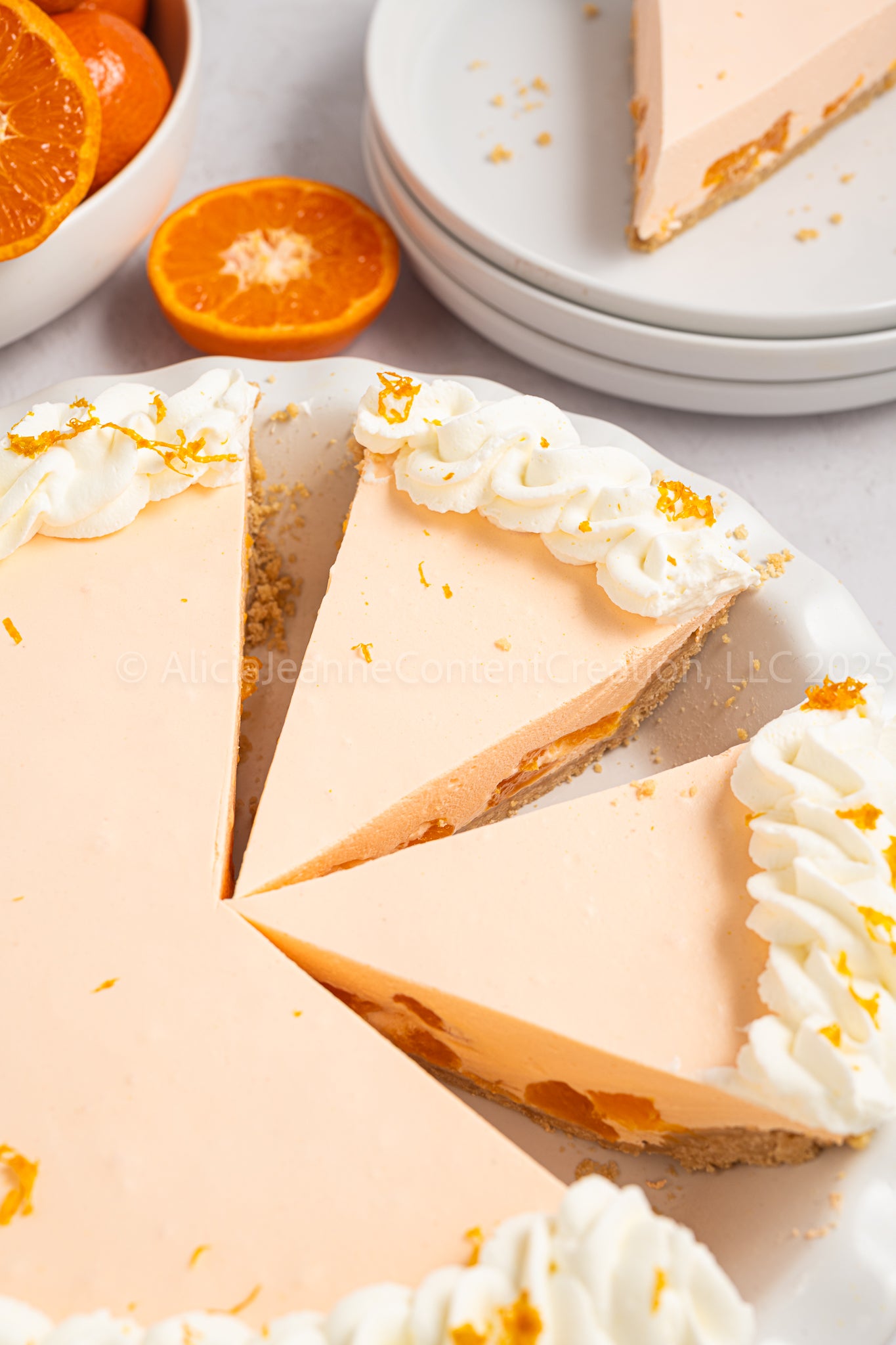 Orange Jello Pie - *EXCLUSIVE*
