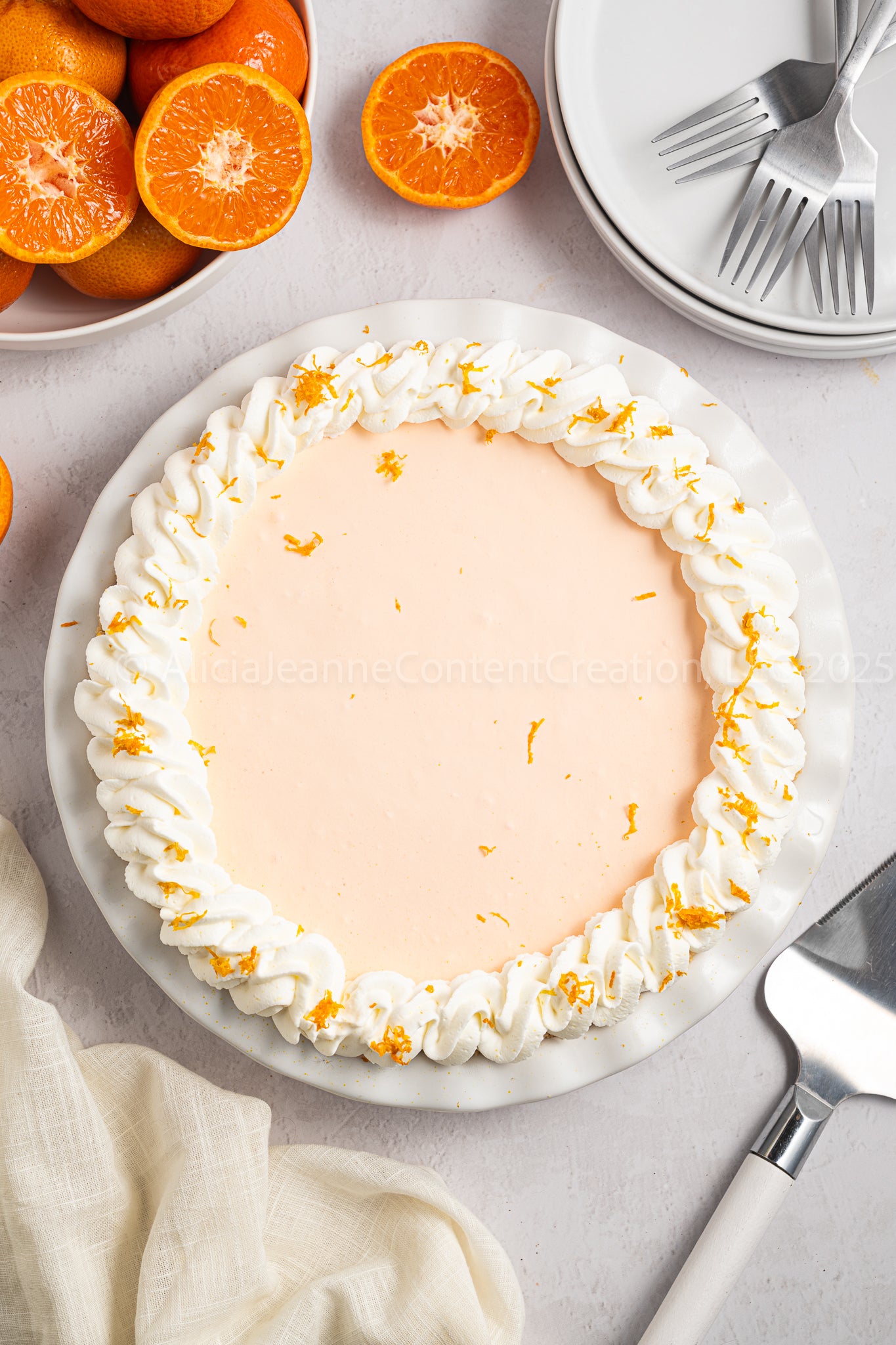 Orange Jello Pie - *EXCLUSIVE*