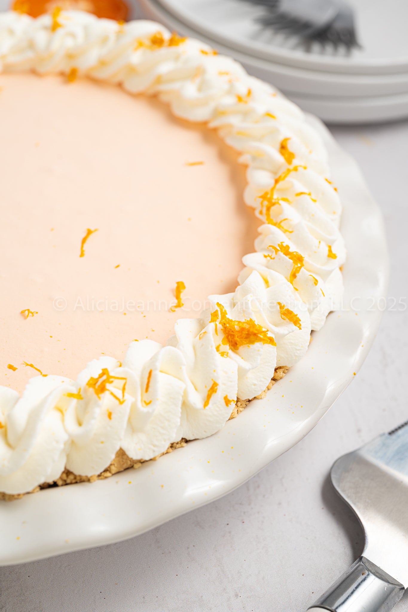 Orange Jello Pie - *EXCLUSIVE*