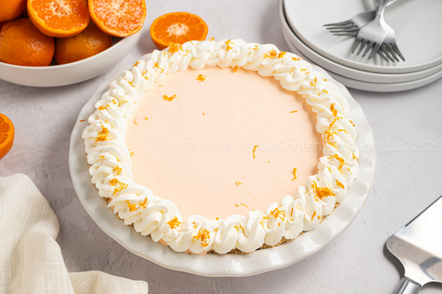 Orange Jello Pie - *EXCLUSIVE*