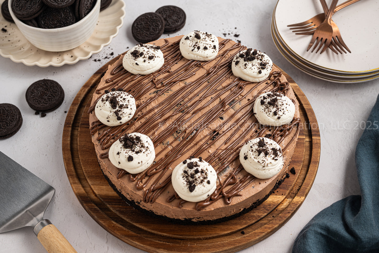 Oreo Nutella Cheesecake - *EXCLUSIVE*