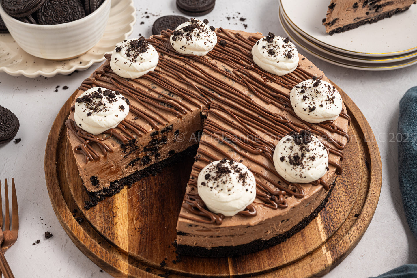 Oreo Nutella Cheesecake - *EXCLUSIVE*