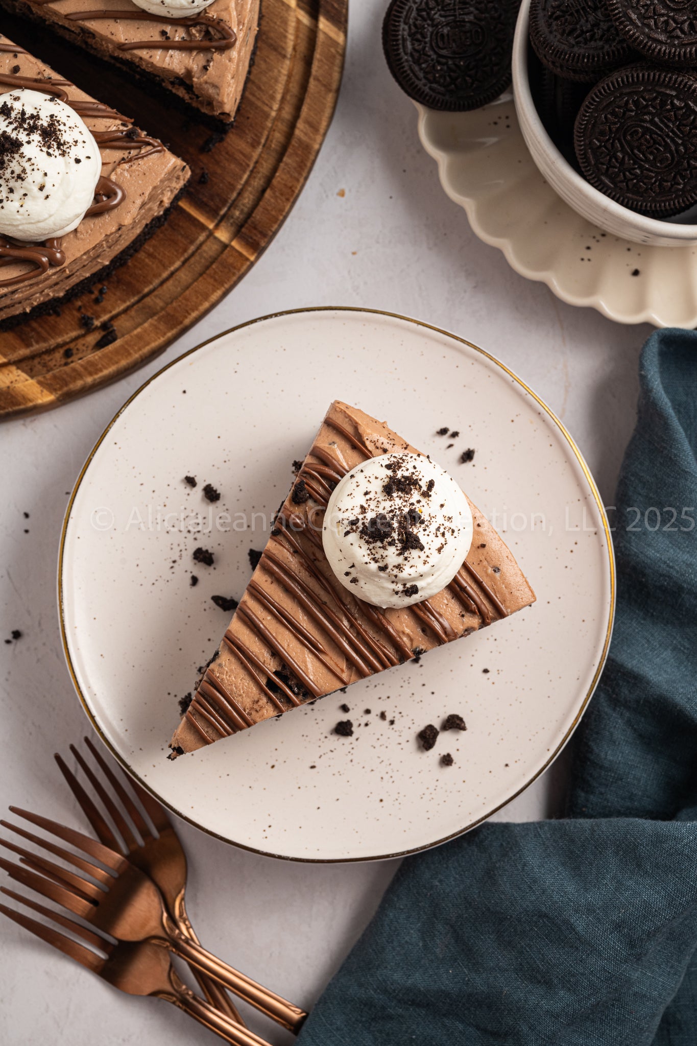 Oreo Nutella Cheesecake - *EXCLUSIVE*