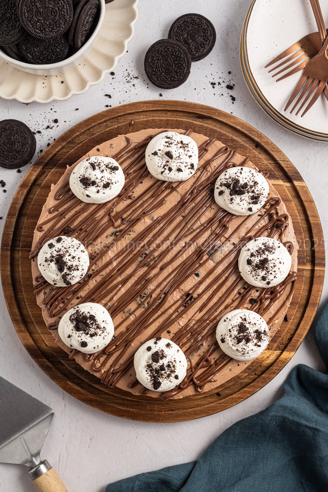 Oreo Nutella Cheesecake - *EXCLUSIVE*