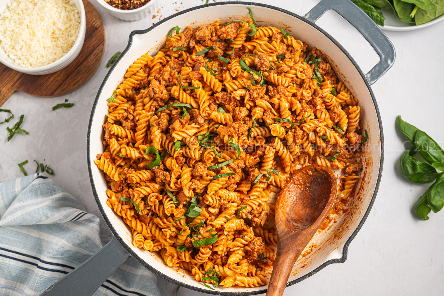 Pasta with Cottage Cheese Sauce - *EXCLUSIVE*