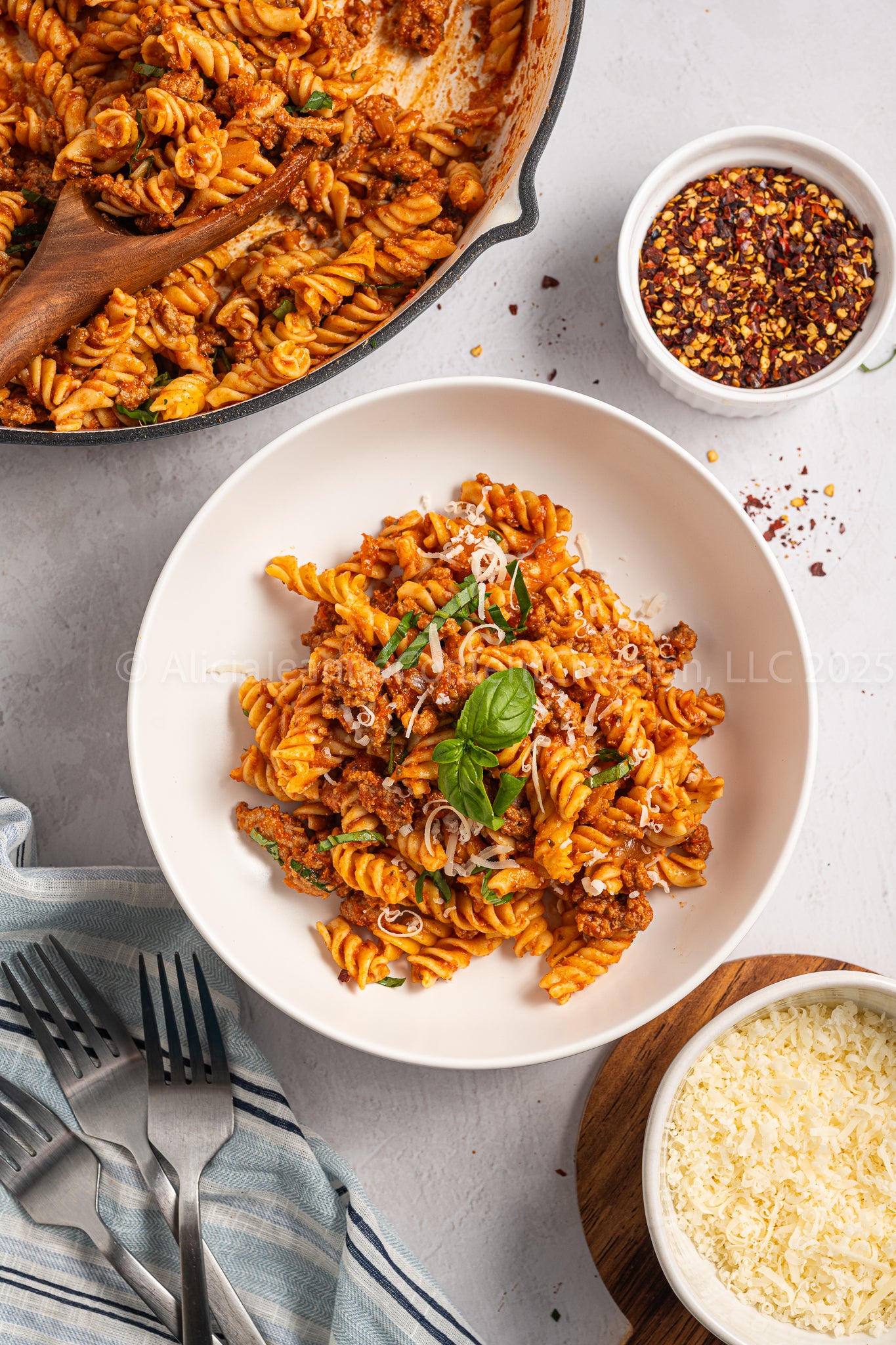 Pasta with Cottage Cheese Sauce - *EXCLUSIVE*