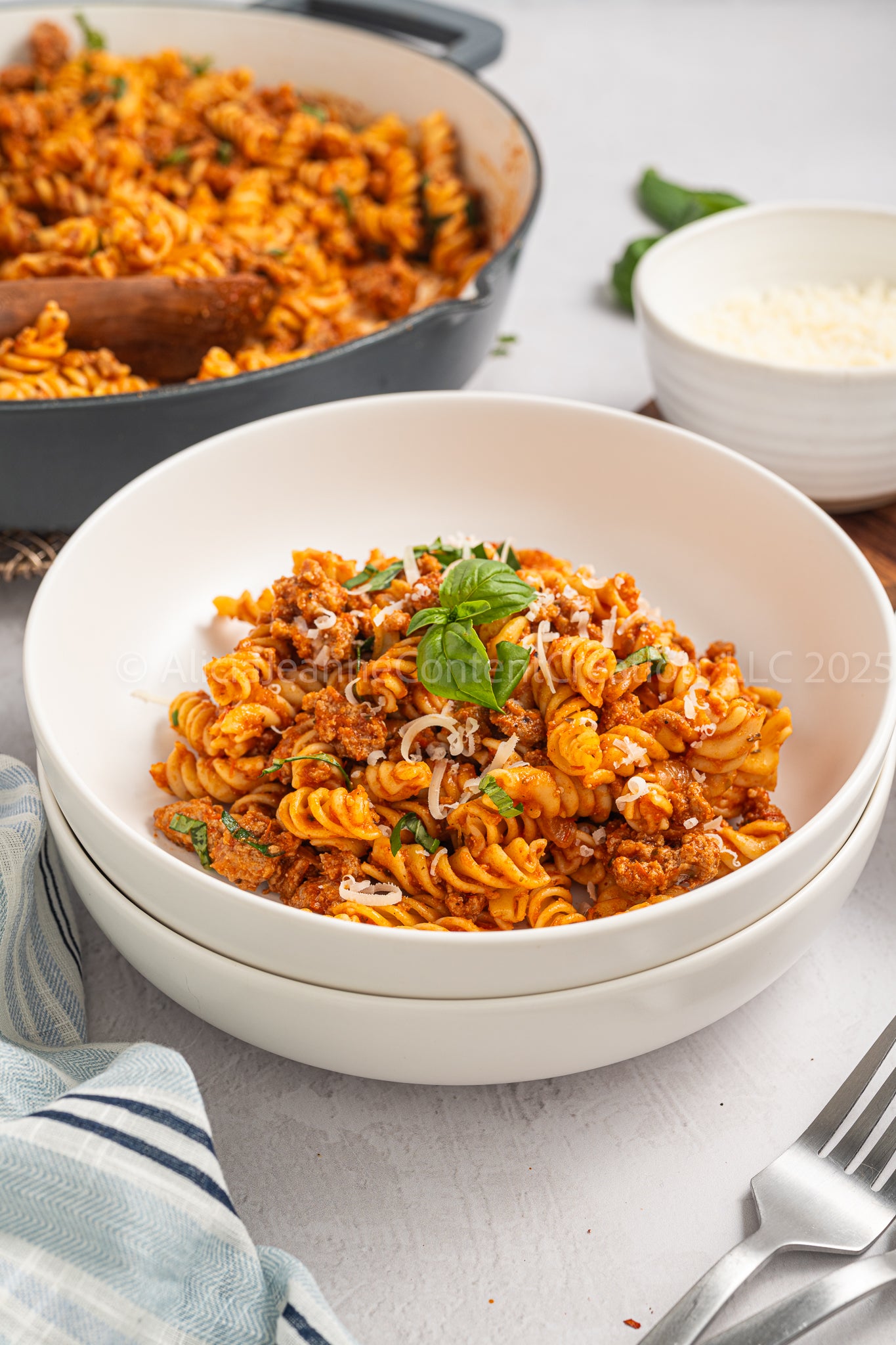 Pasta with Cottage Cheese Sauce - *EXCLUSIVE*