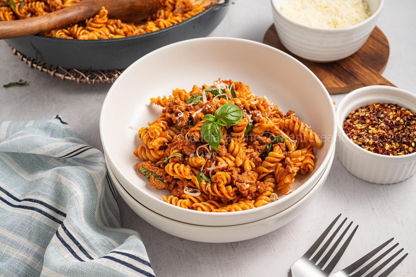 Pasta with Cottage Cheese Sauce - *EXCLUSIVE*