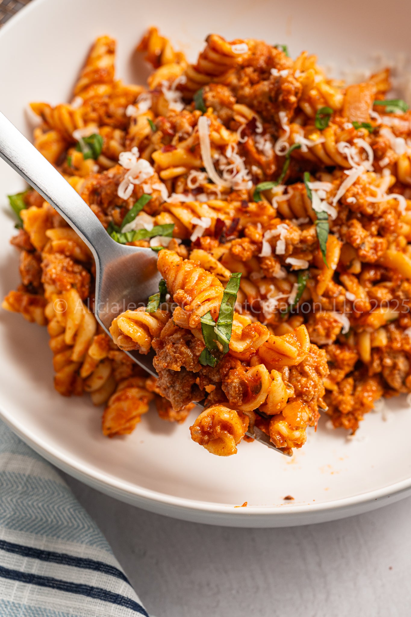 Pasta with Cottage Cheese Sauce - *EXCLUSIVE*