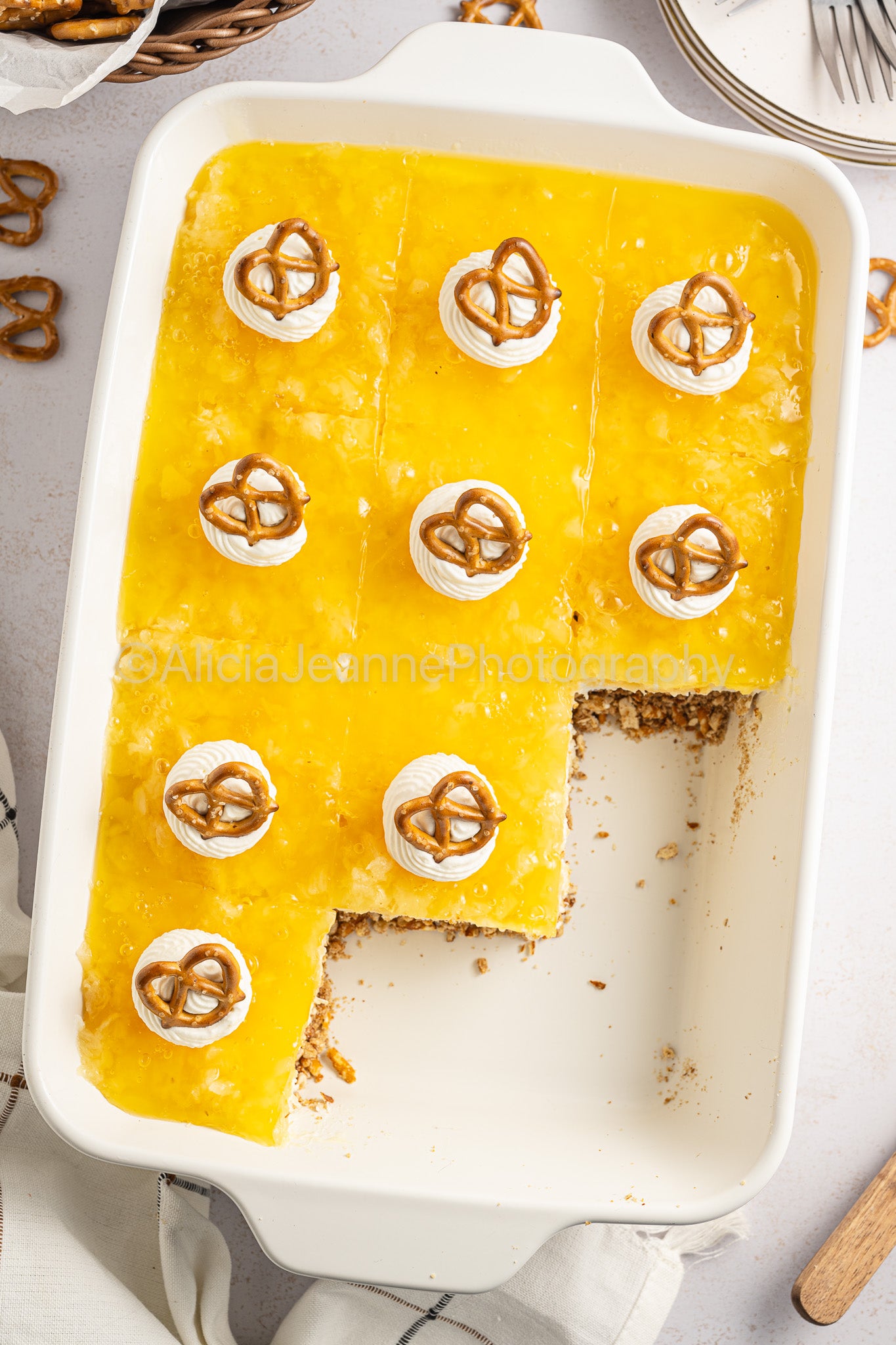 Pineapple Pretzel Salad - *EXCLUSIVE*