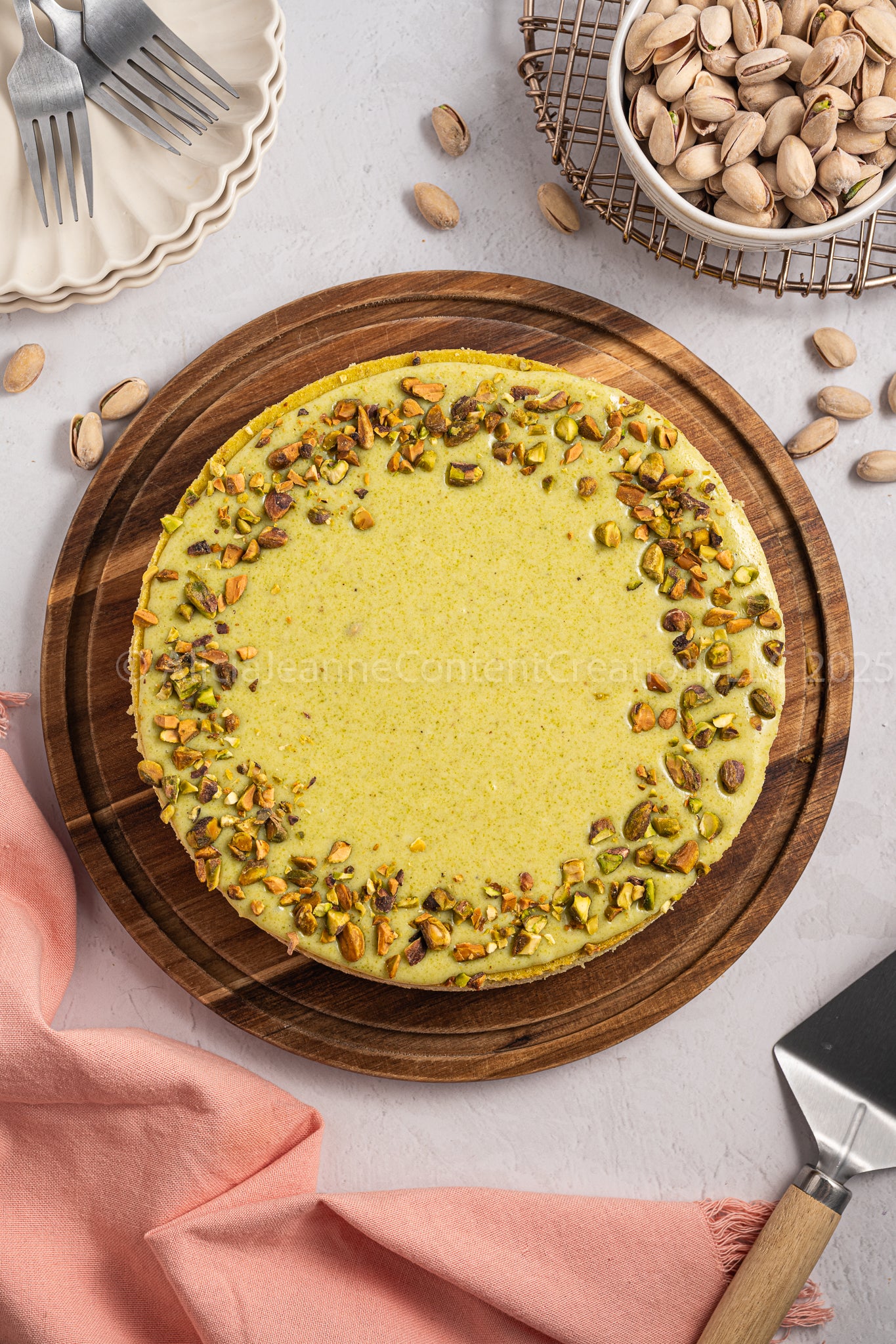 Pistachio Cheesecake - *EXCLUSIVE*