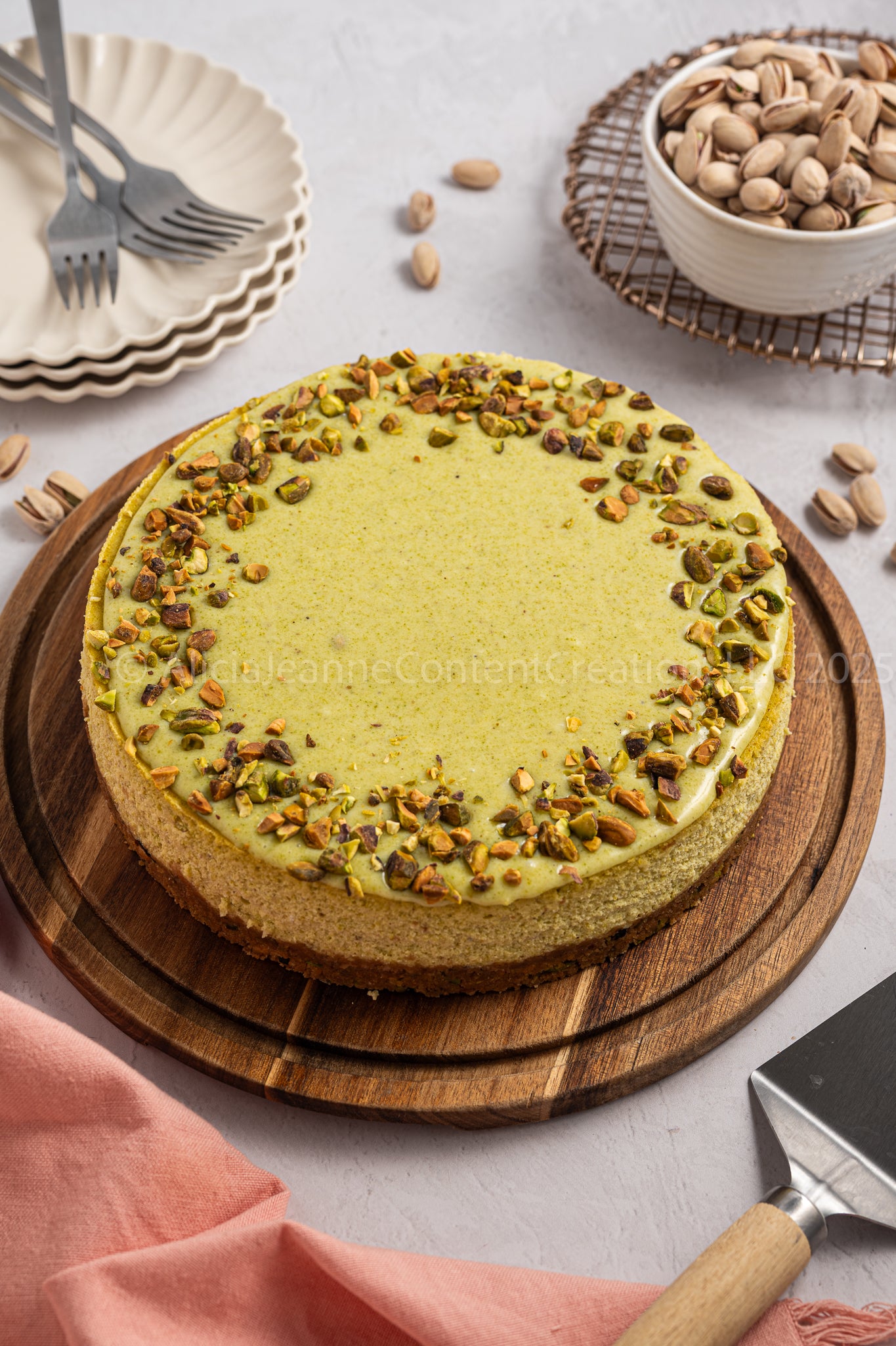 Pistachio Cheesecake - *EXCLUSIVE*