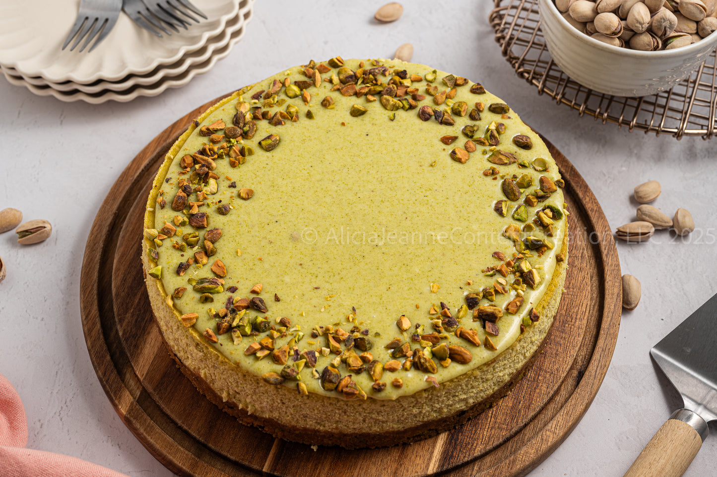 Pistachio Cheesecake - *EXCLUSIVE*