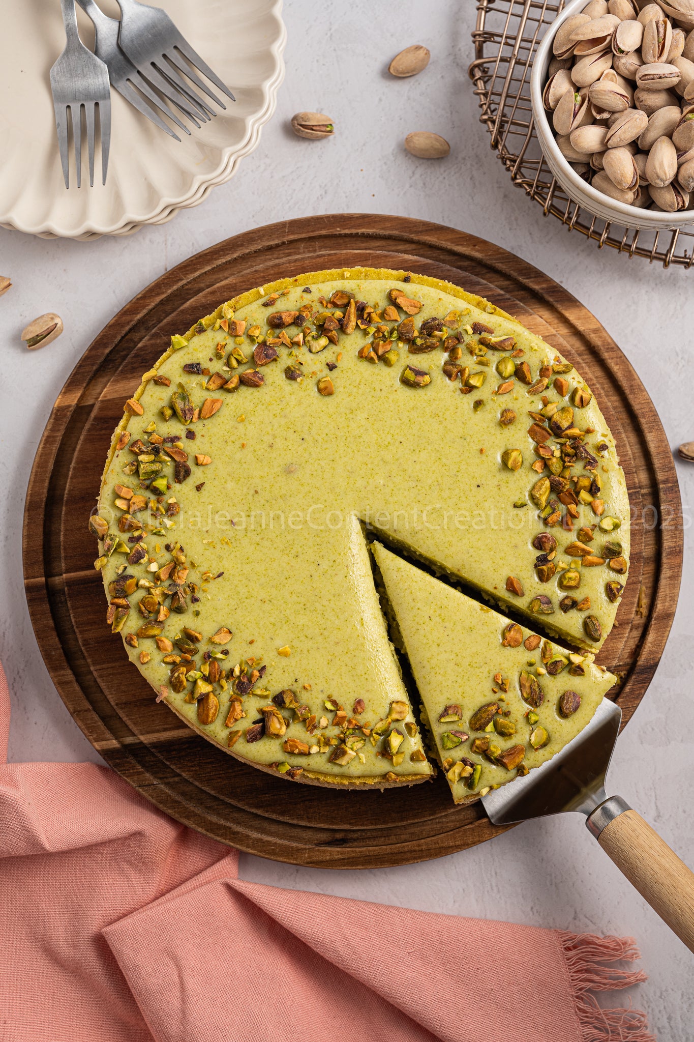 Pistachio Cheesecake - *EXCLUSIVE*