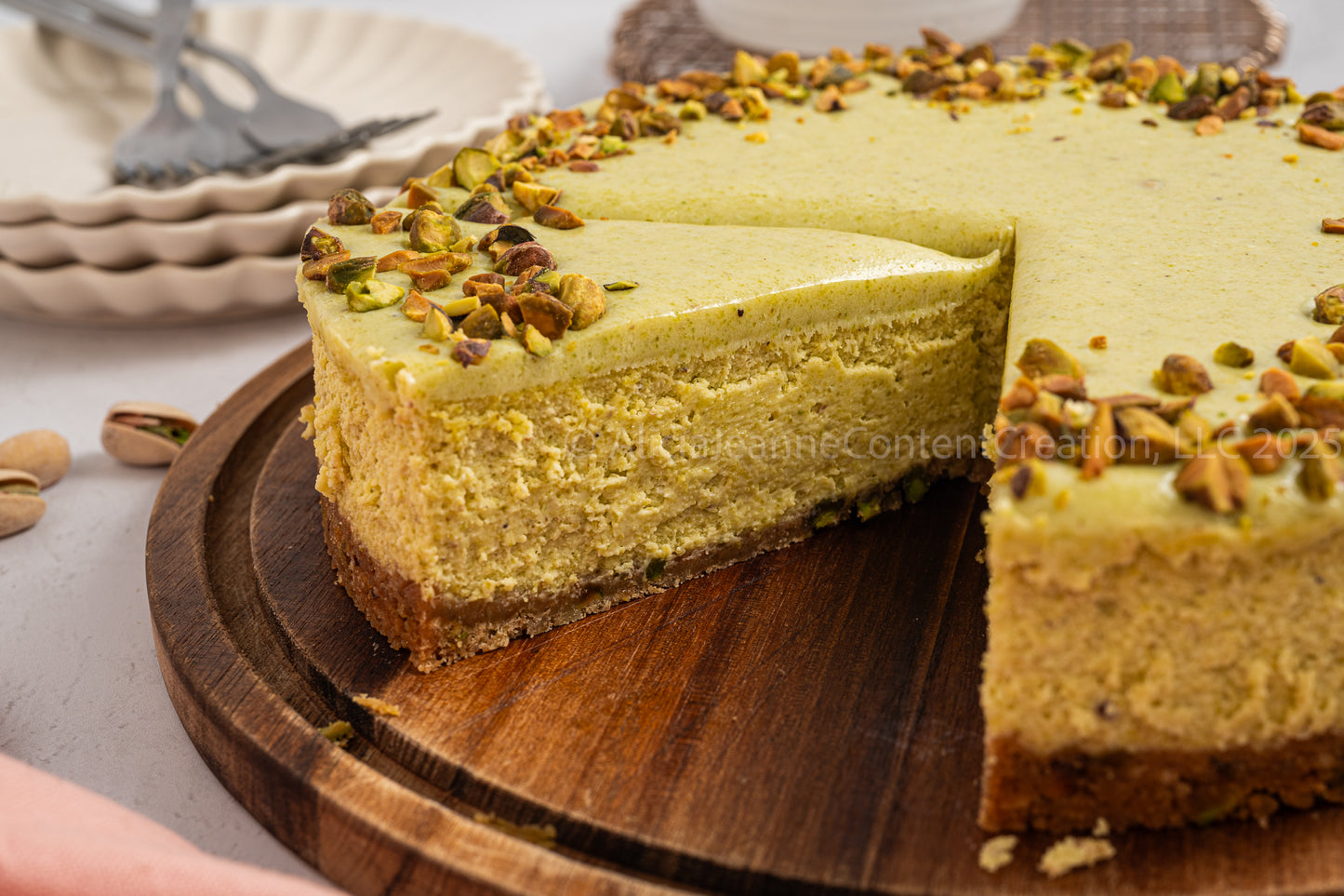 Pistachio Cheesecake - *EXCLUSIVE*