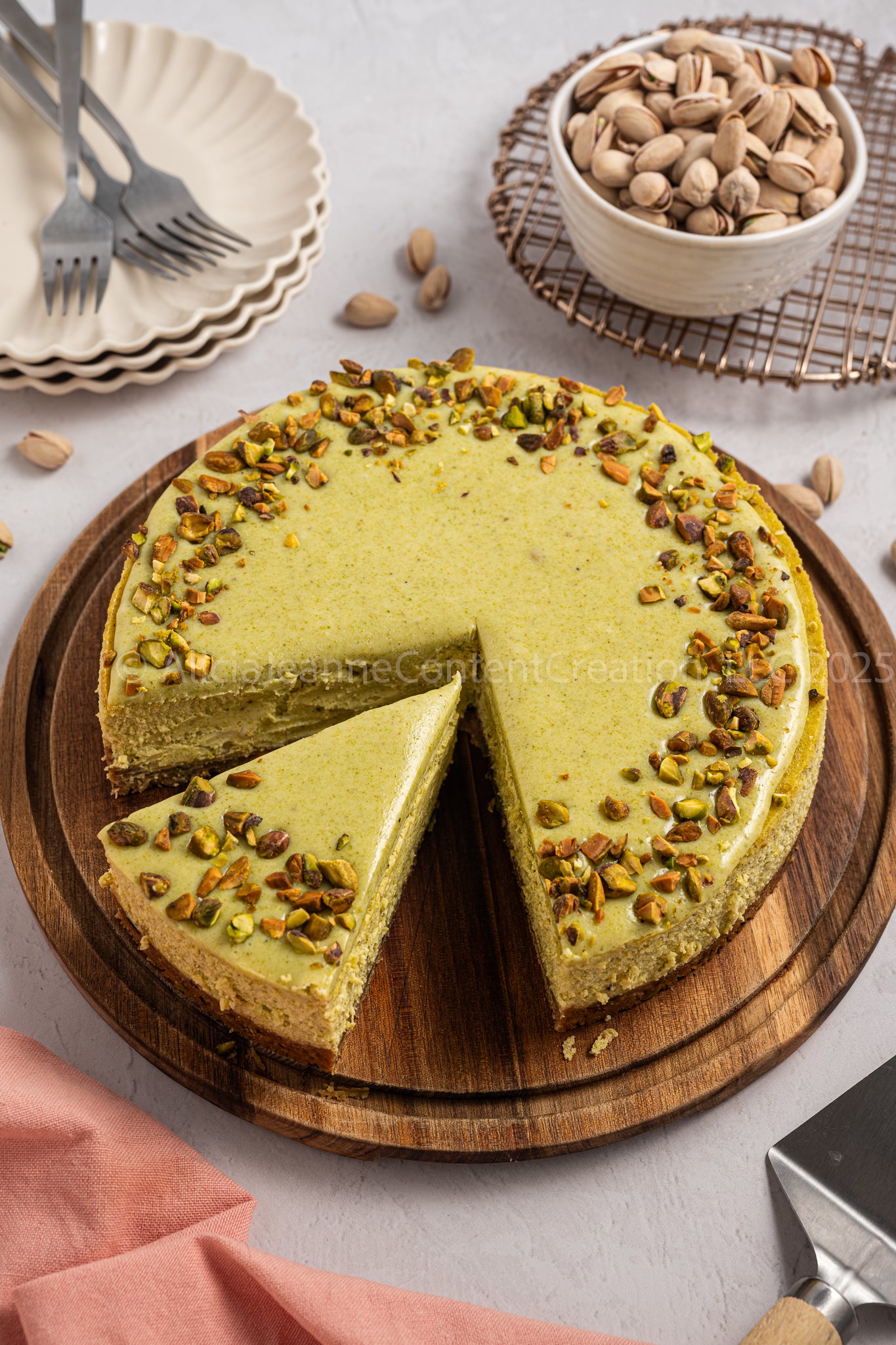Pistachio Cheesecake - *EXCLUSIVE*