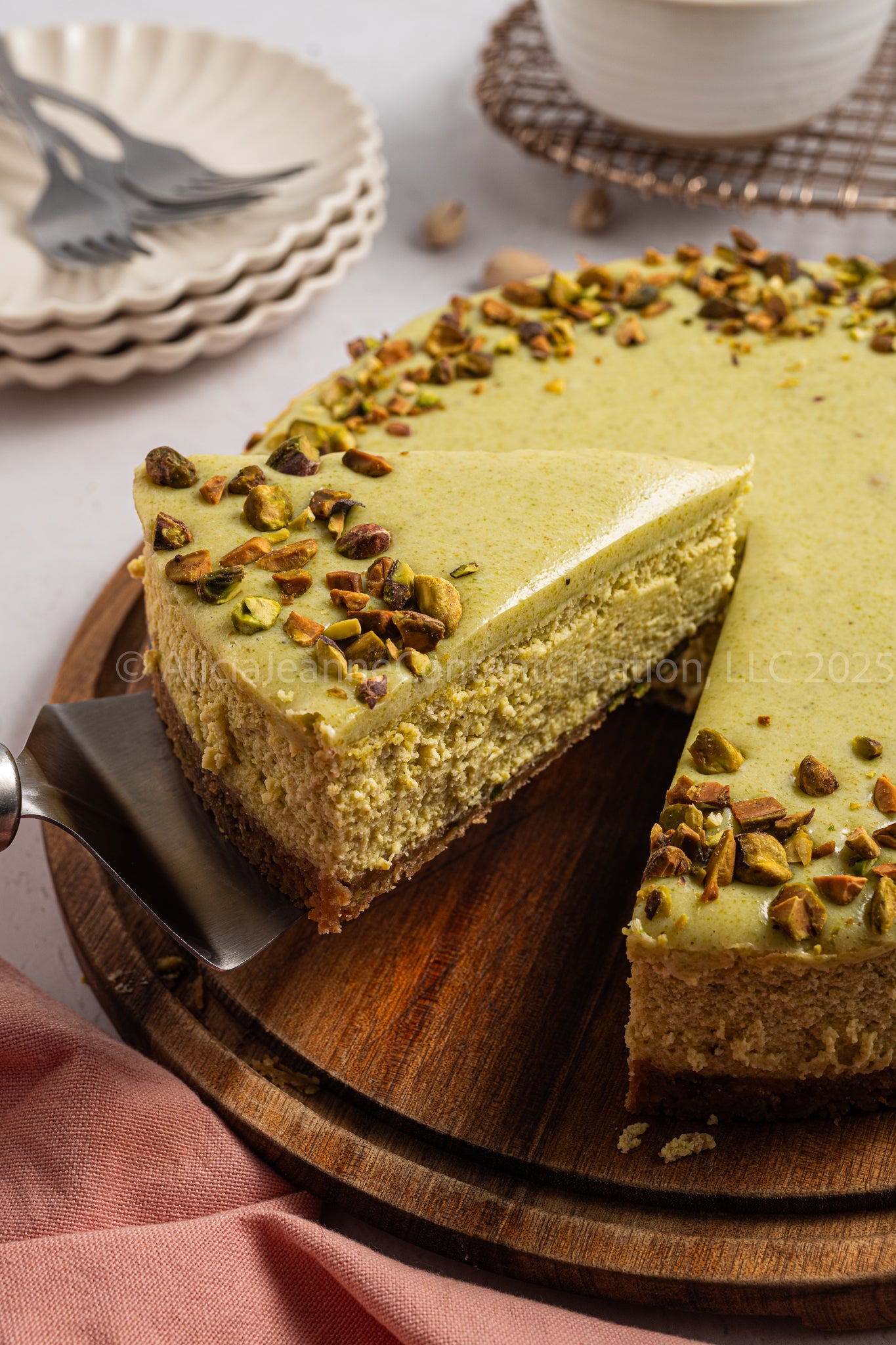 Pistachio Cheesecake - *EXCLUSIVE*