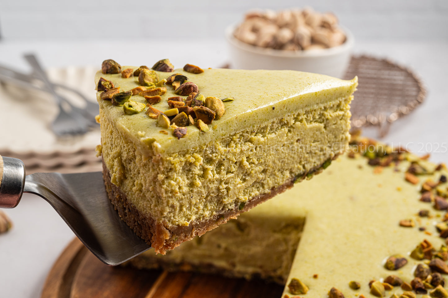 Pistachio Cheesecake - *EXCLUSIVE*