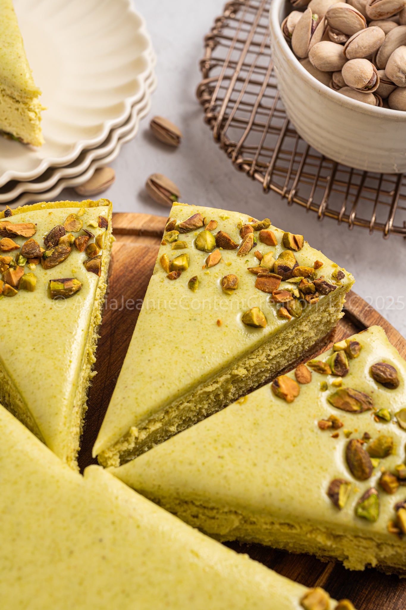 Pistachio Cheesecake - *EXCLUSIVE*