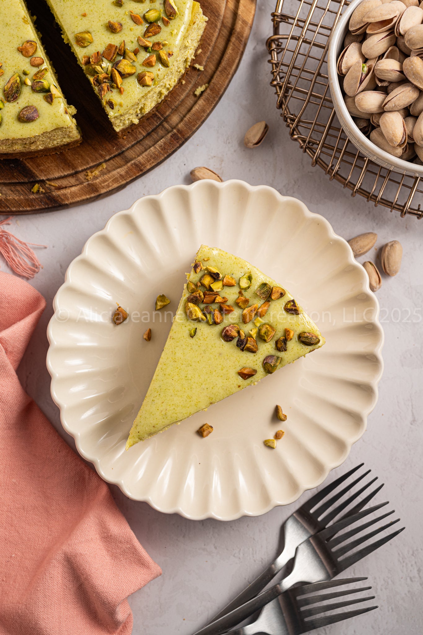 Pistachio Cheesecake - *EXCLUSIVE*