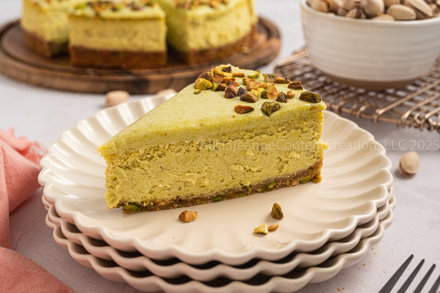 Pistachio Cheesecake - *EXCLUSIVE*