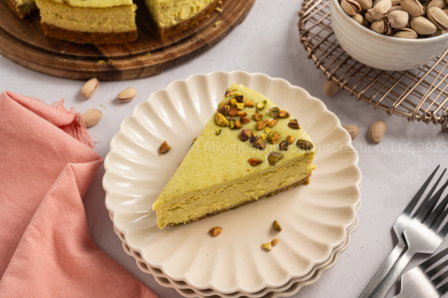 Pistachio Cheesecake - *EXCLUSIVE*