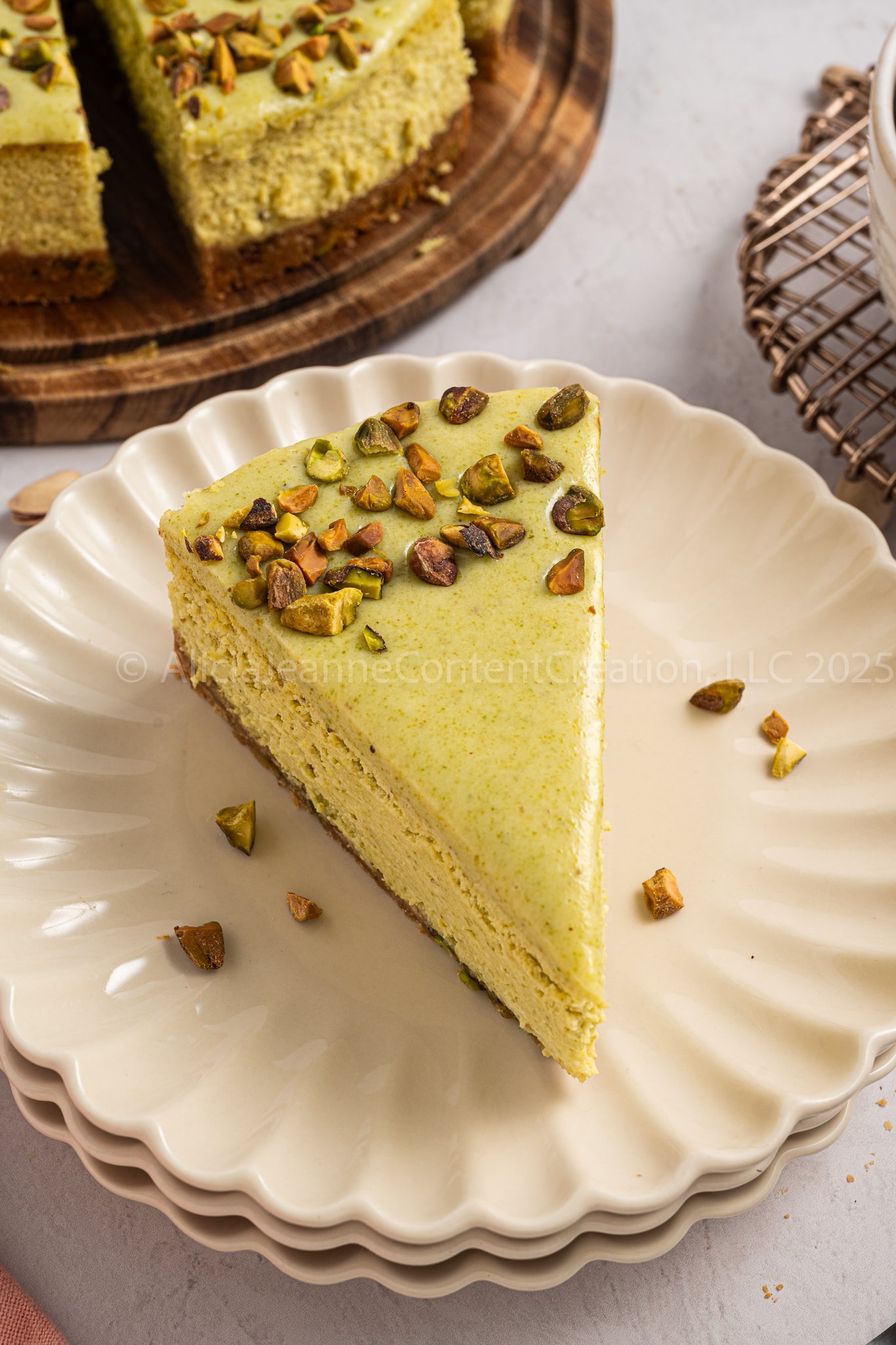 Pistachio Cheesecake - *EXCLUSIVE*