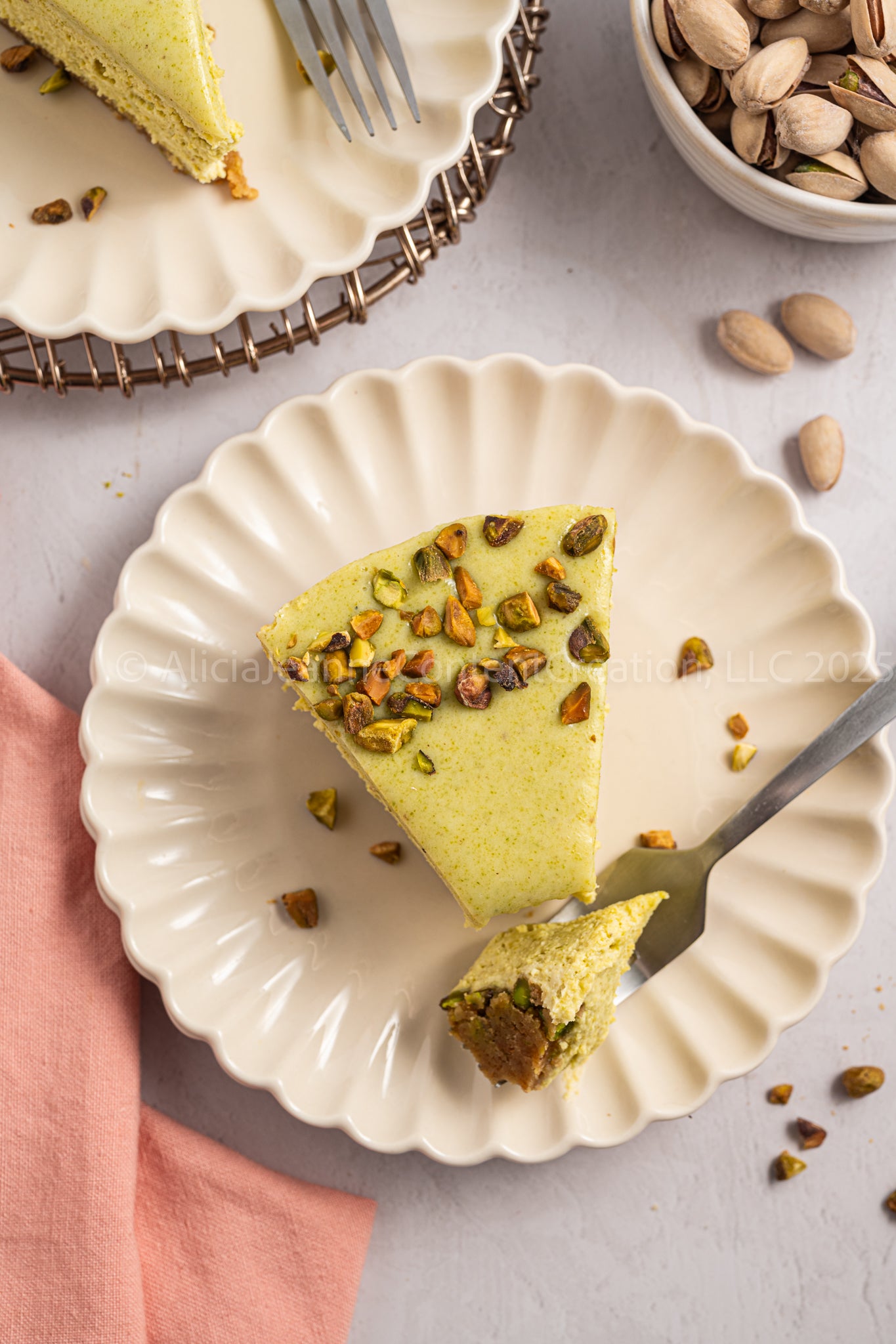 Pistachio Cheesecake - *EXCLUSIVE*