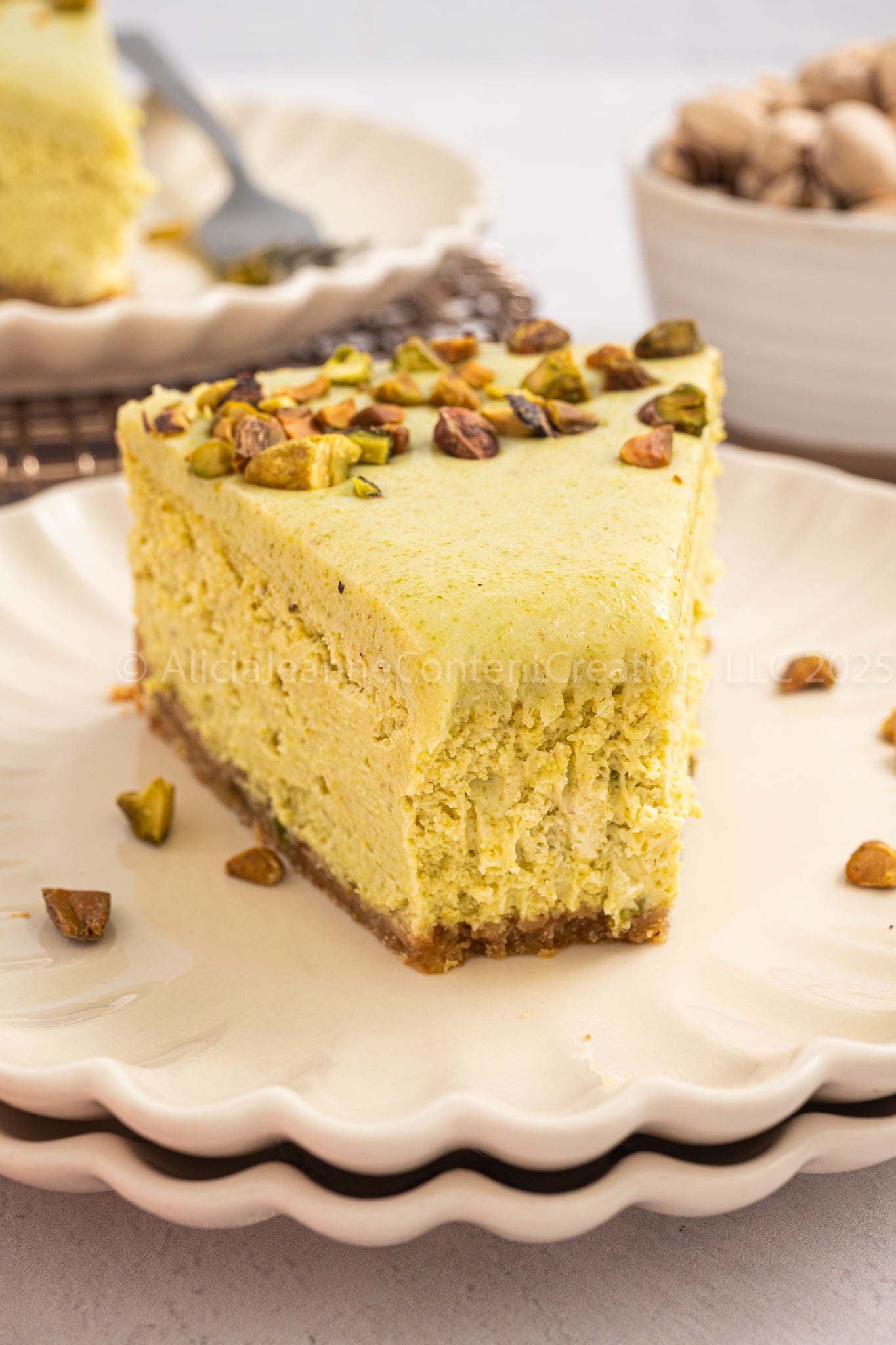 Pistachio Cheesecake - *EXCLUSIVE*