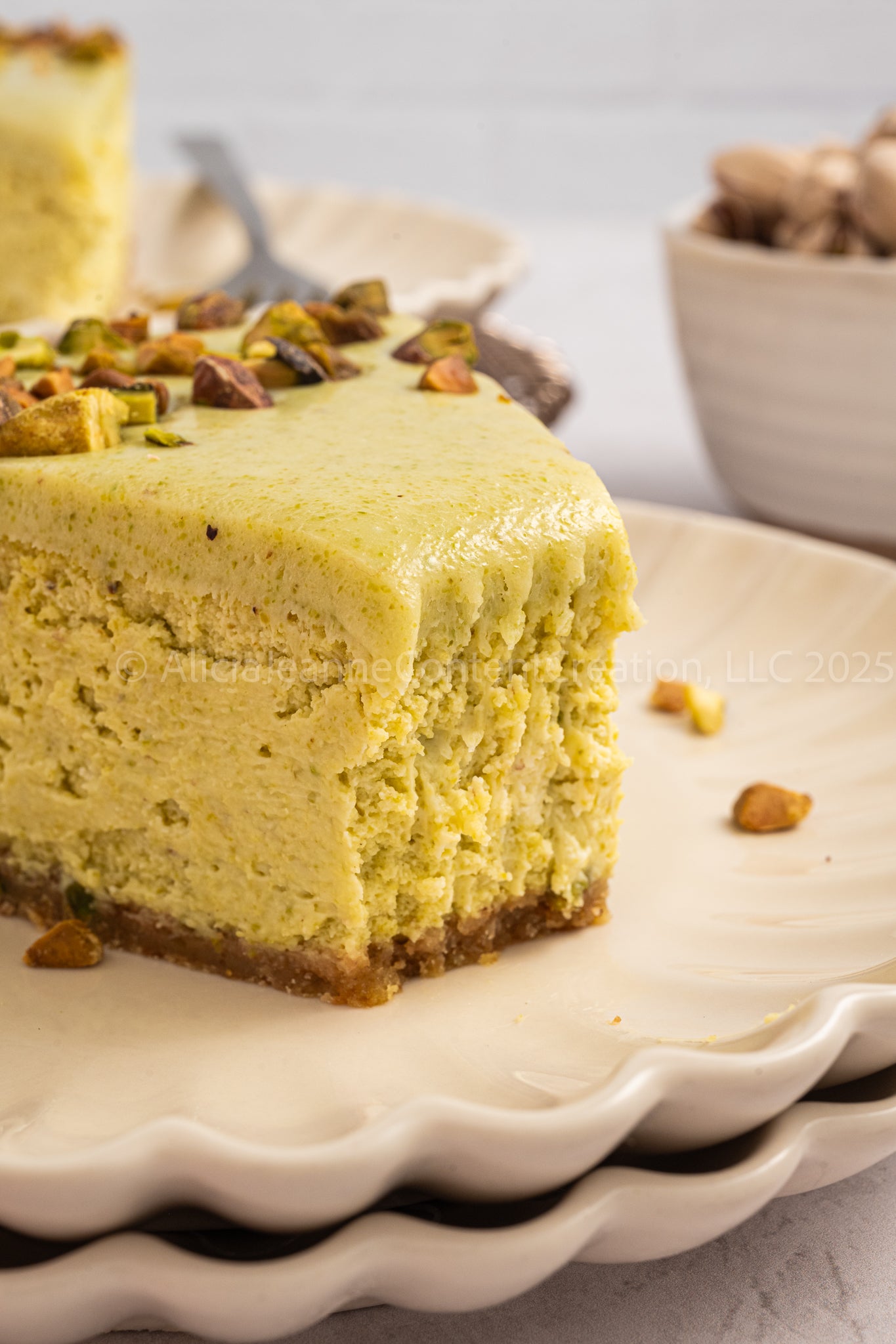 Pistachio Cheesecake - *EXCLUSIVE*