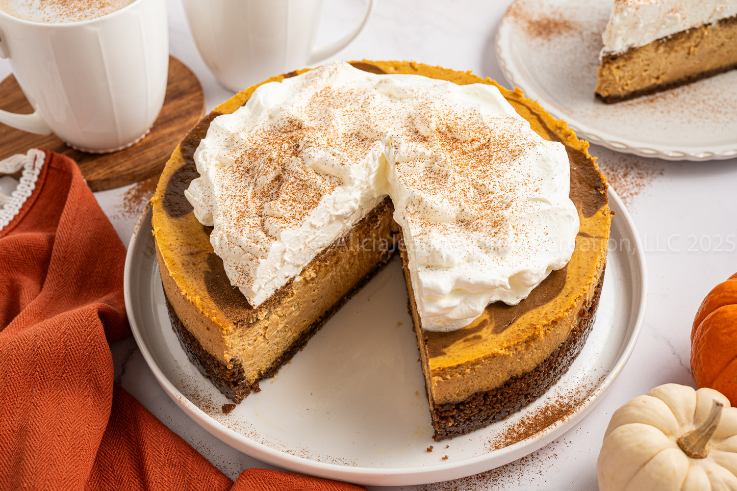 Pumpkin Spice Latte Cheesecake - *EXCLUSIVE*