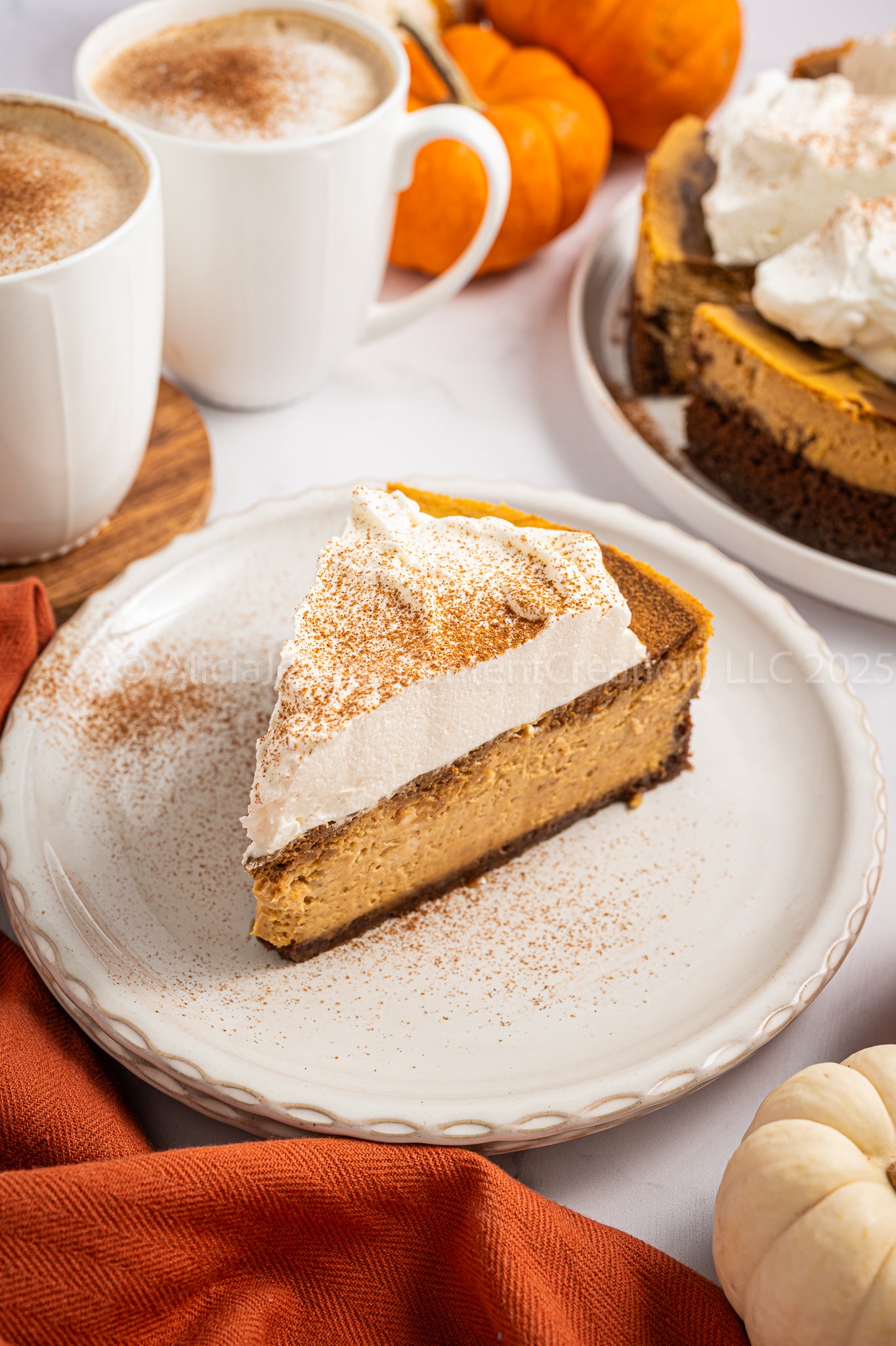 Pumpkin Spice Latte Cheesecake - *EXCLUSIVE*