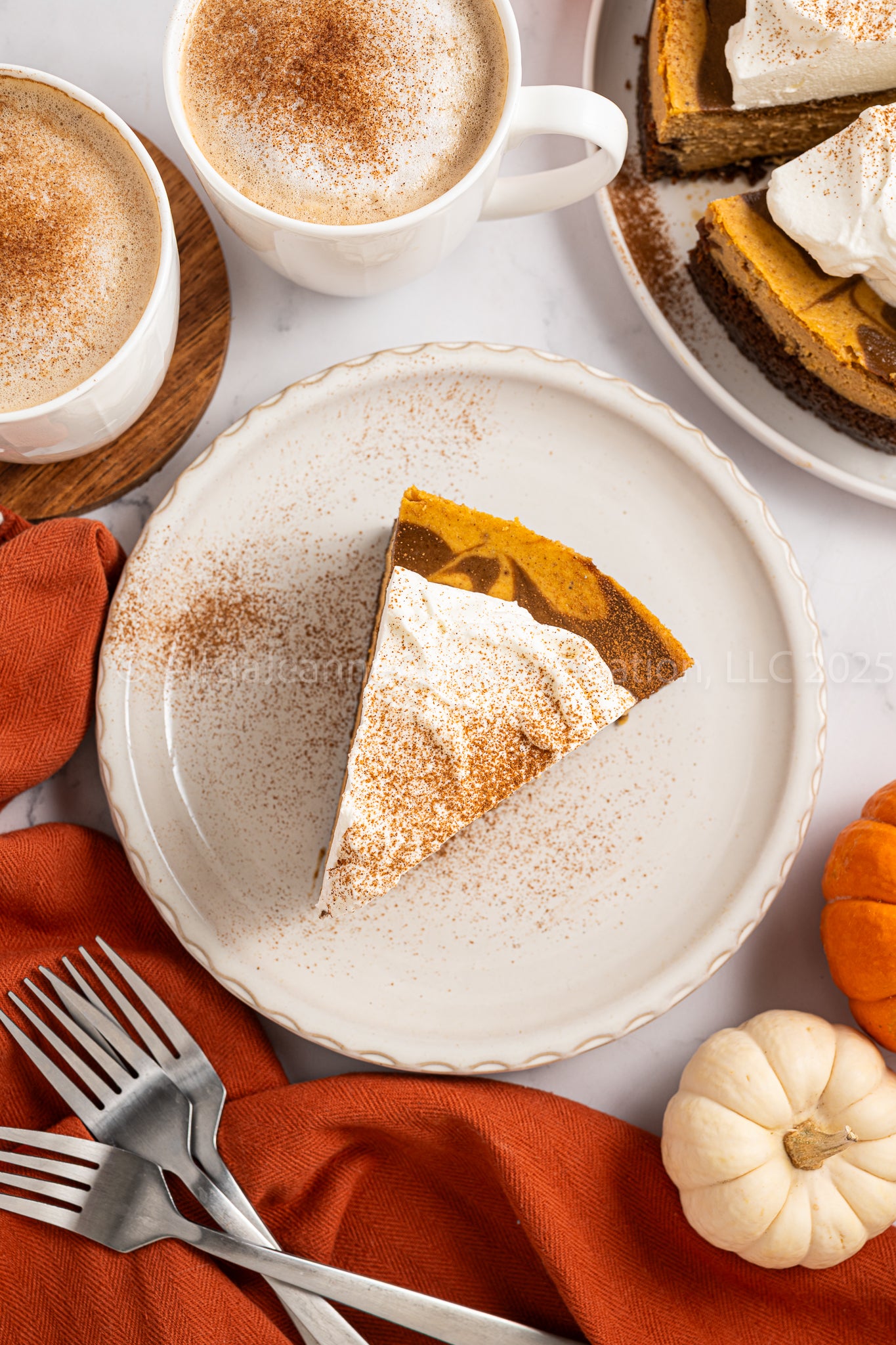 Pumpkin Spice Latte Cheesecake - *EXCLUSIVE*