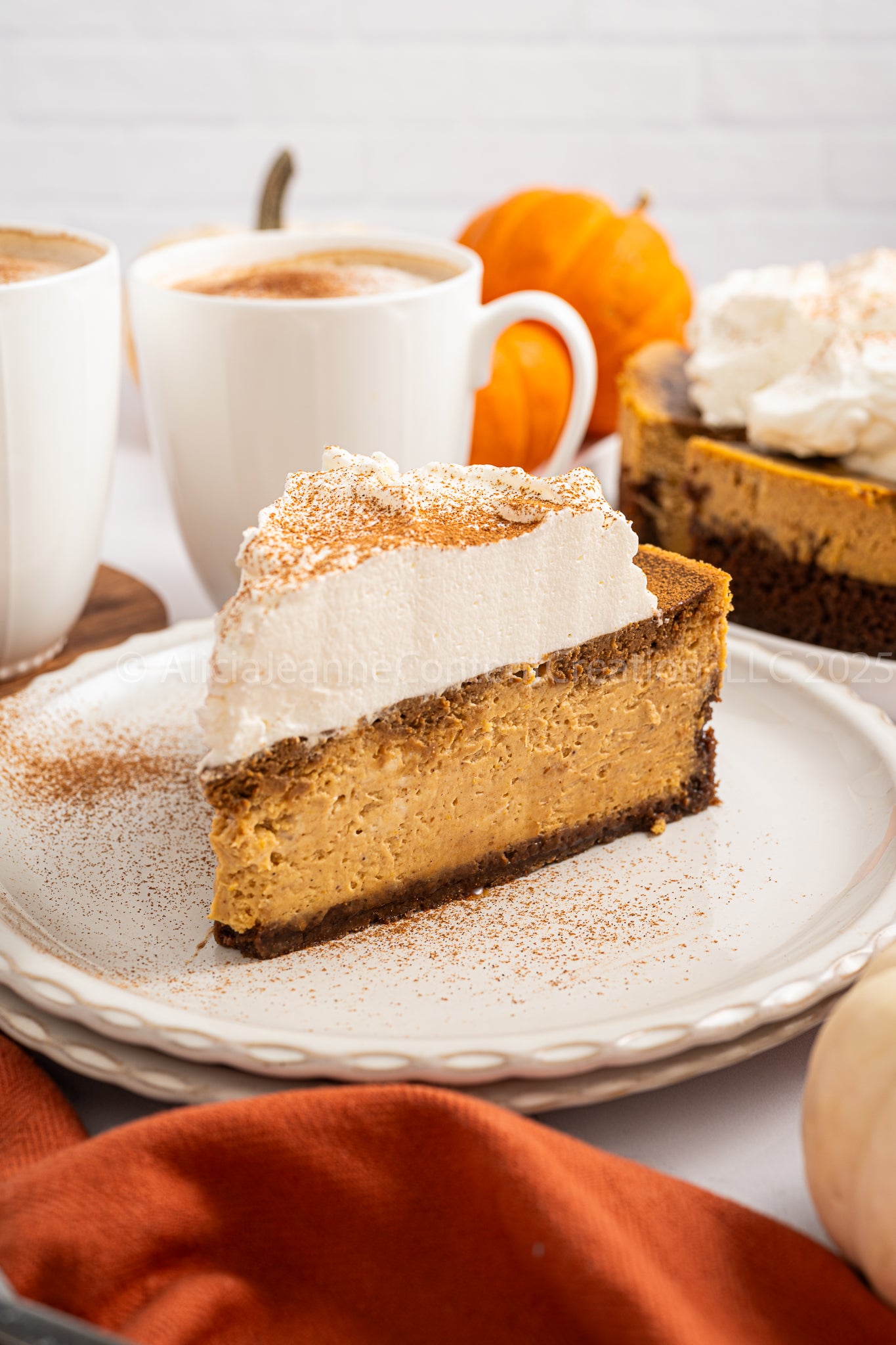 Pumpkin Spice Latte Cheesecake - *EXCLUSIVE*