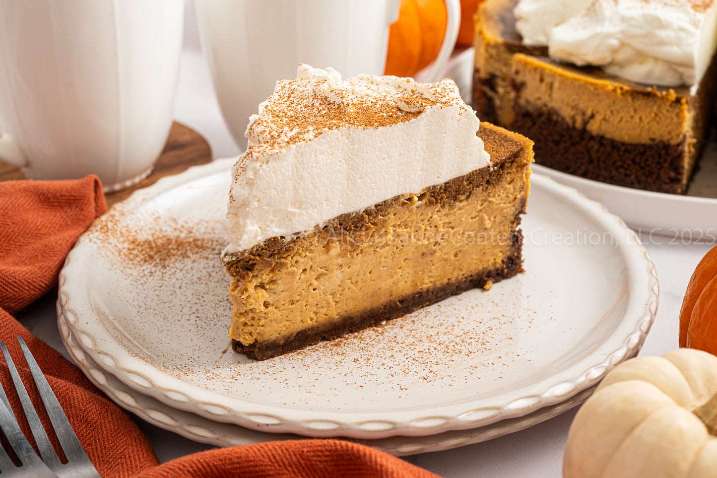 Pumpkin Spice Latte Cheesecake - *EXCLUSIVE*