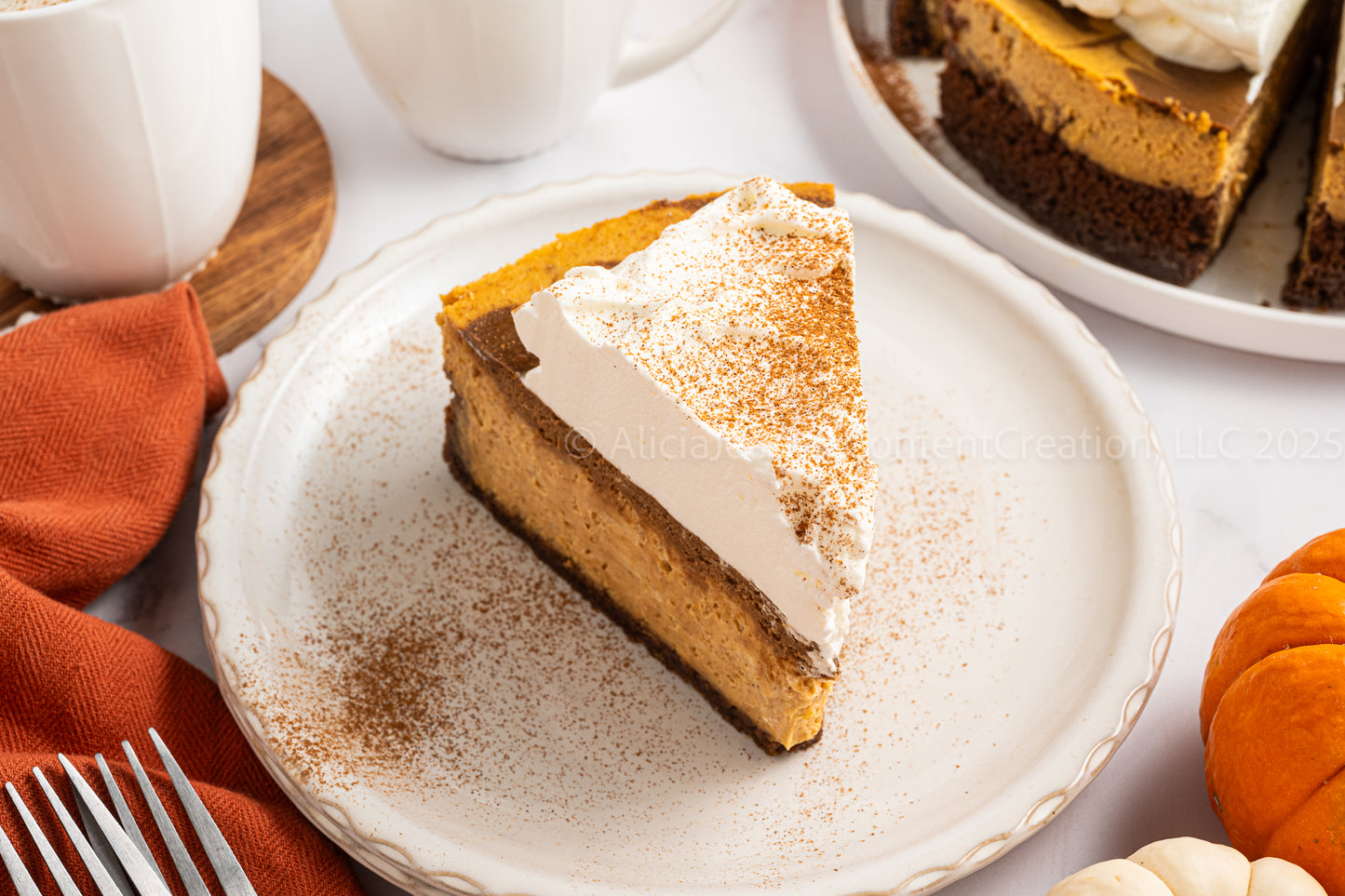 Pumpkin Spice Latte Cheesecake - *EXCLUSIVE*