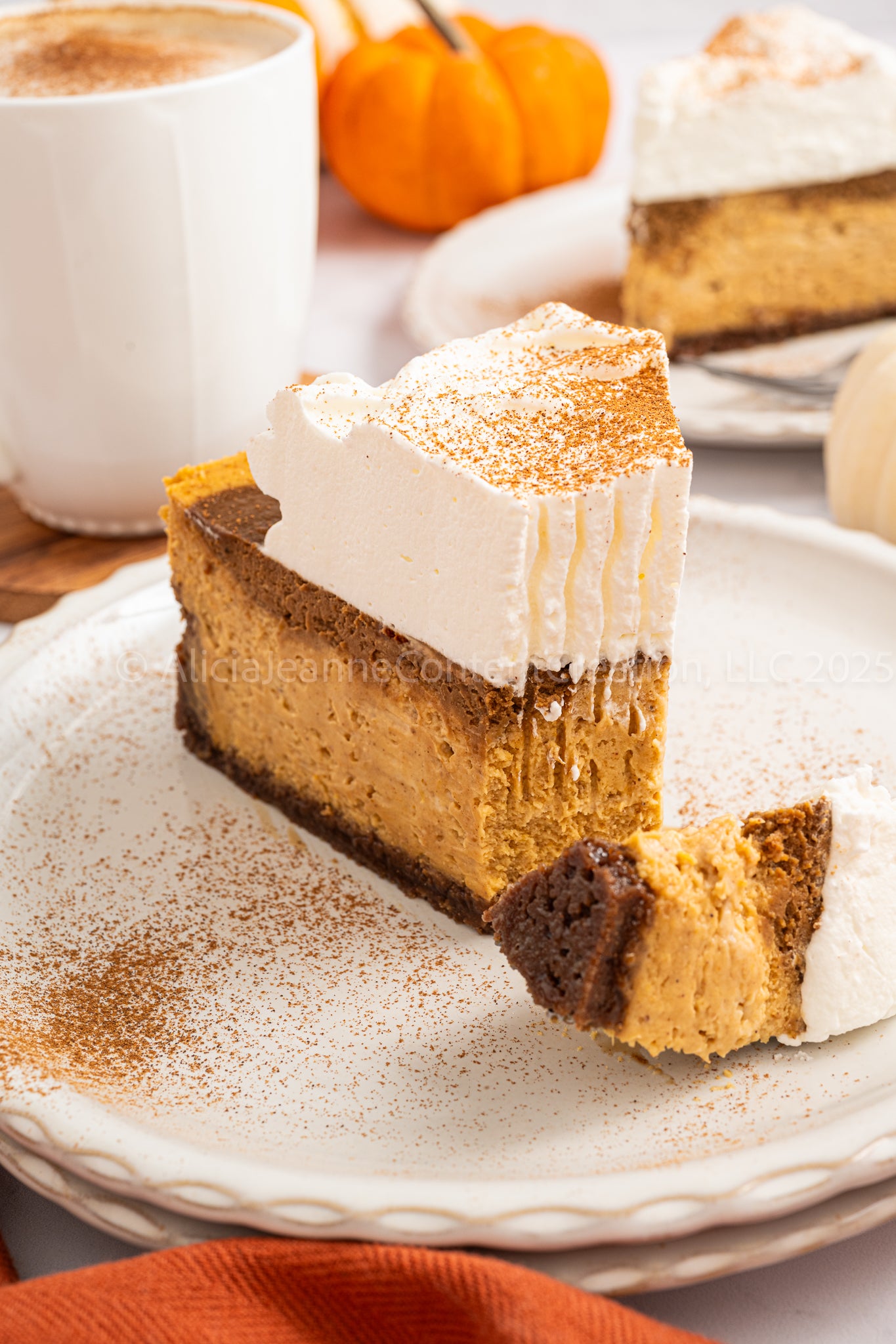 Pumpkin Spice Latte Cheesecake - *EXCLUSIVE*